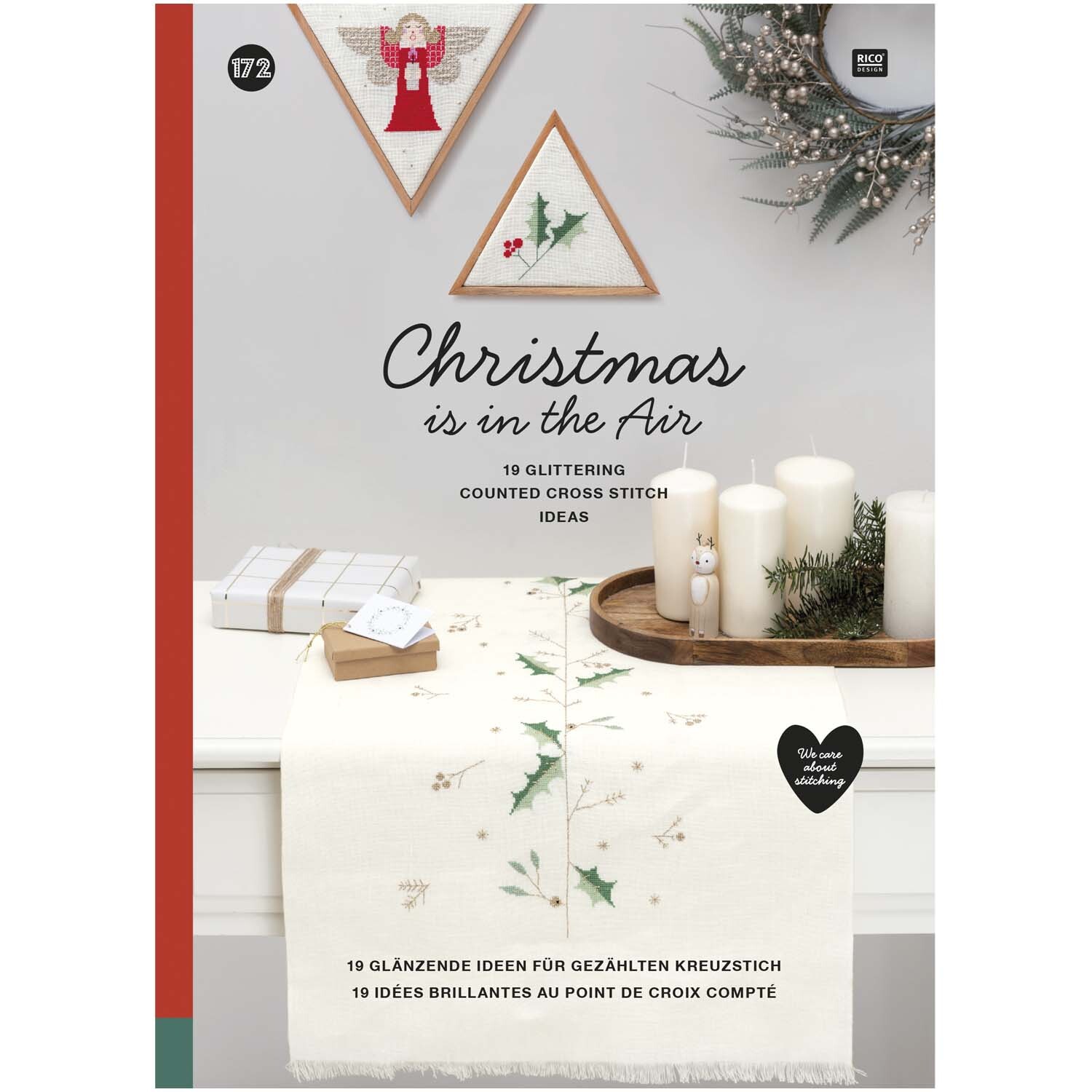 Livret de broderie Christmas is in the air nr. 172 from Rico Design