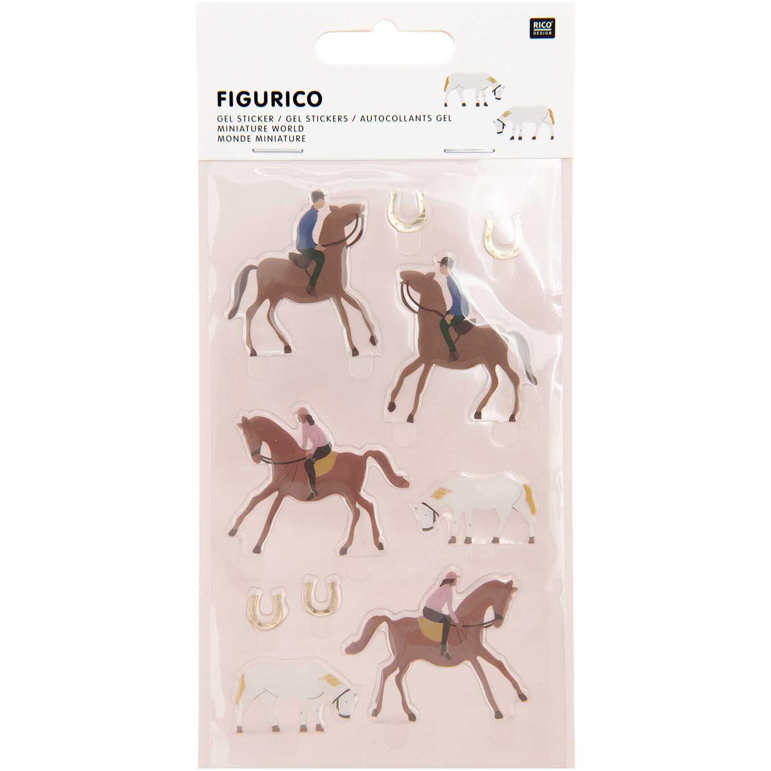 Figurico Gelsticker Reiter von Rico Design