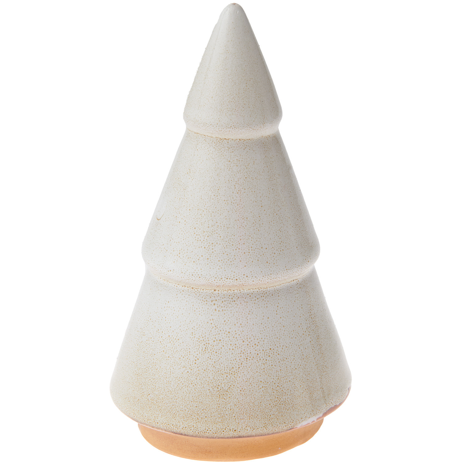 Porzellan Tannenbaum Altweiß, 15x8x8cm, von Rico Design. Dekorativer Baum in sanftem Altweiß.