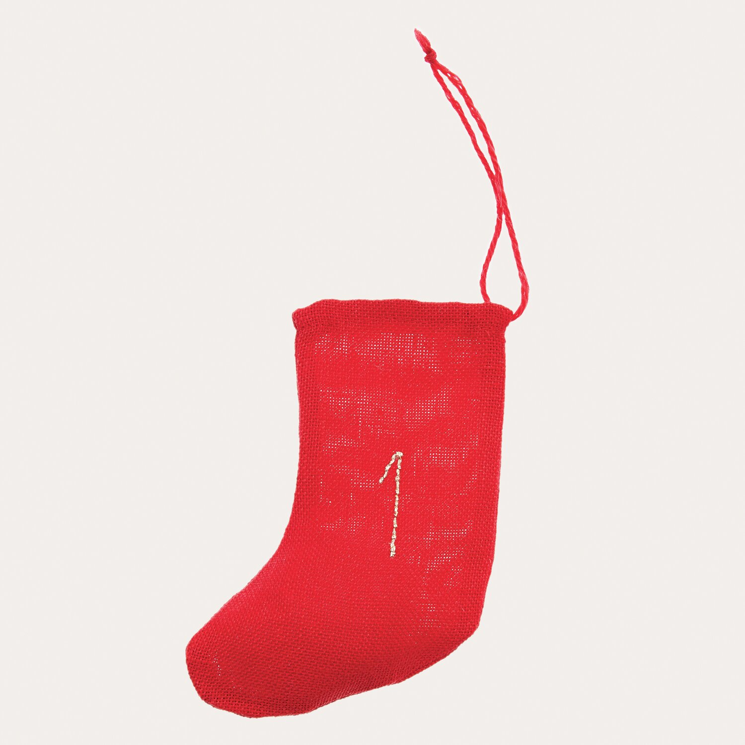 Embroidery book Put a Bow on It No. 185 from Rico Design Stickbuch Put a Bow on It Nr. 185: Roter Stiefel-Adventskalender von Rico Design, ideal zum Besticken.