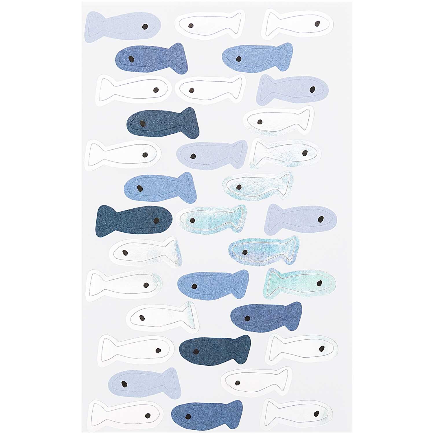 Paper Poetry Sticker Fische 80 Stück von Rico Design