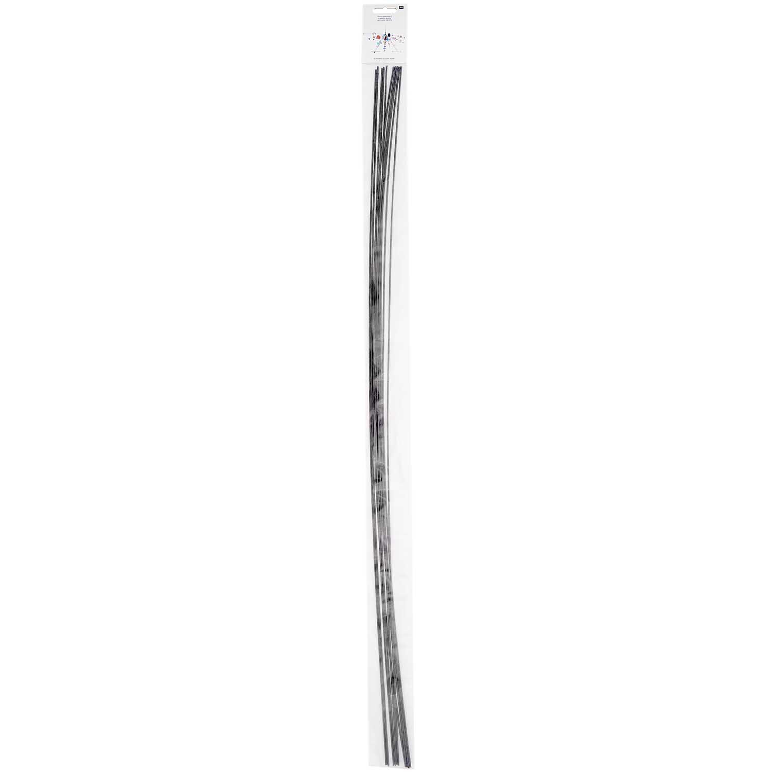 Papierdraht 1,8mm 1m 10 Stück Farbe Schwarz von Rico Design Papierdraht 1,8mm 1m 10 Stück von Rico Design in Schwarz, ideal für kreative Bastelprojekte.