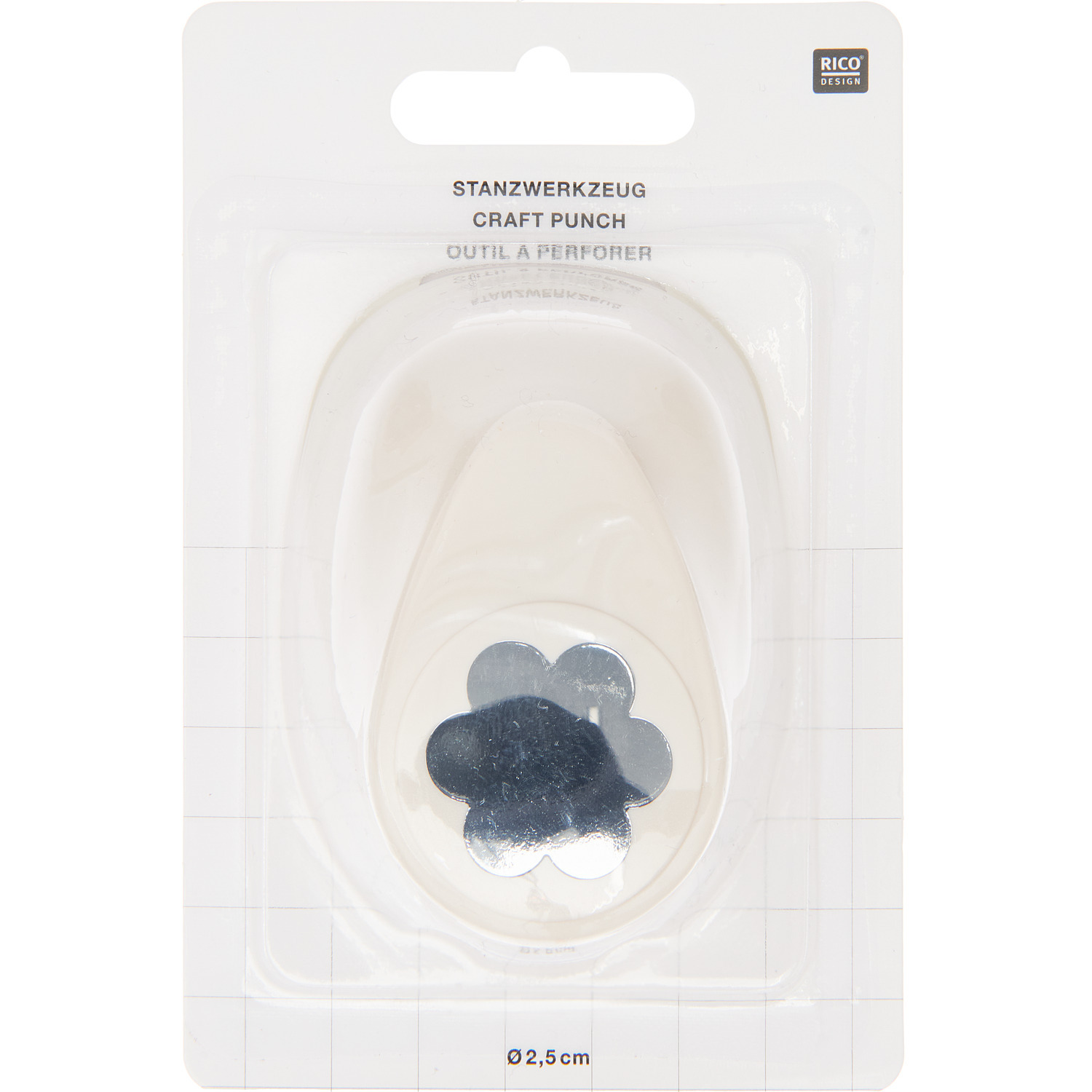 Paper Poetry Stanzer Blume 2,5cm von Rico Design