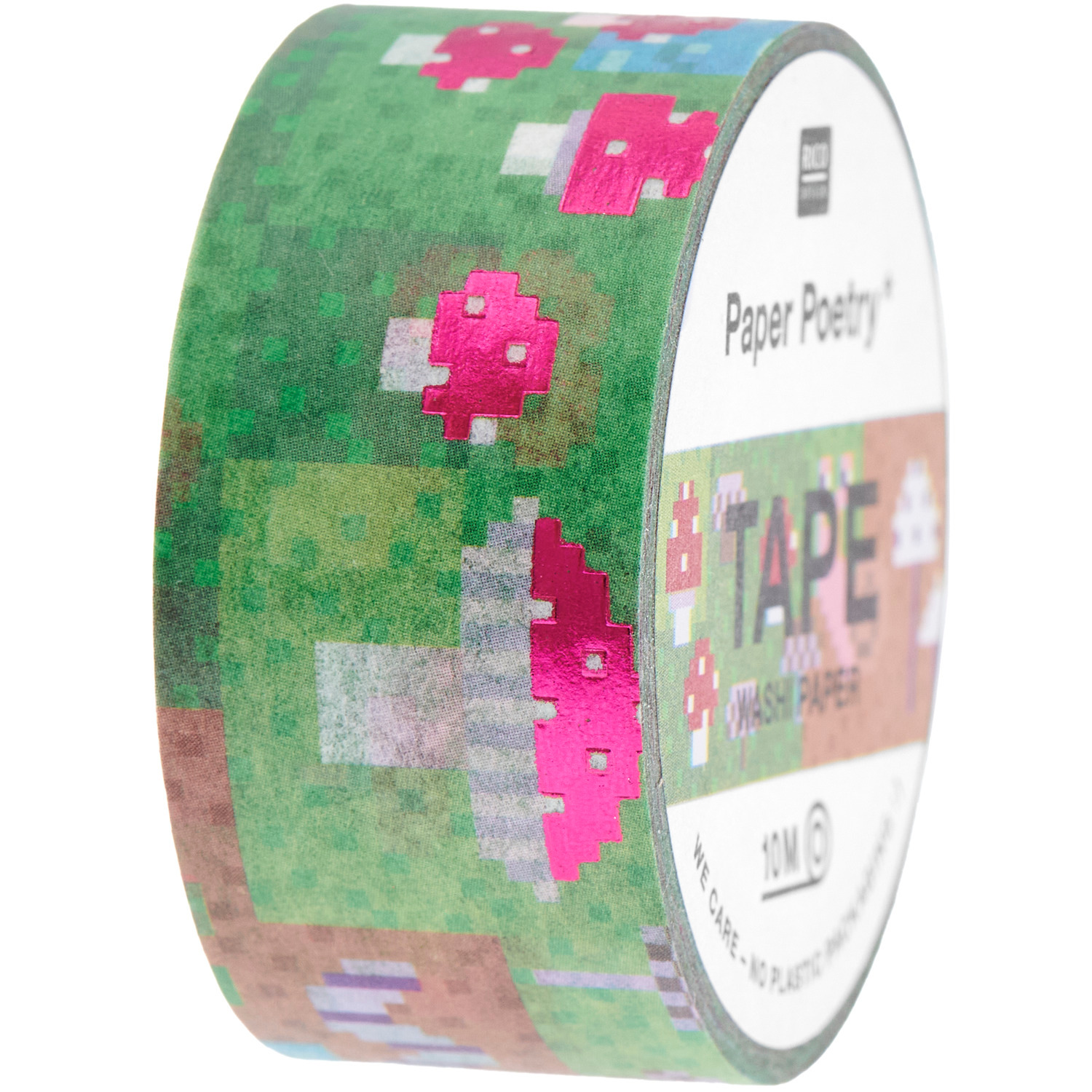 Paper Poetry Tape Shrooom Games 2cmx10m von Rico Design