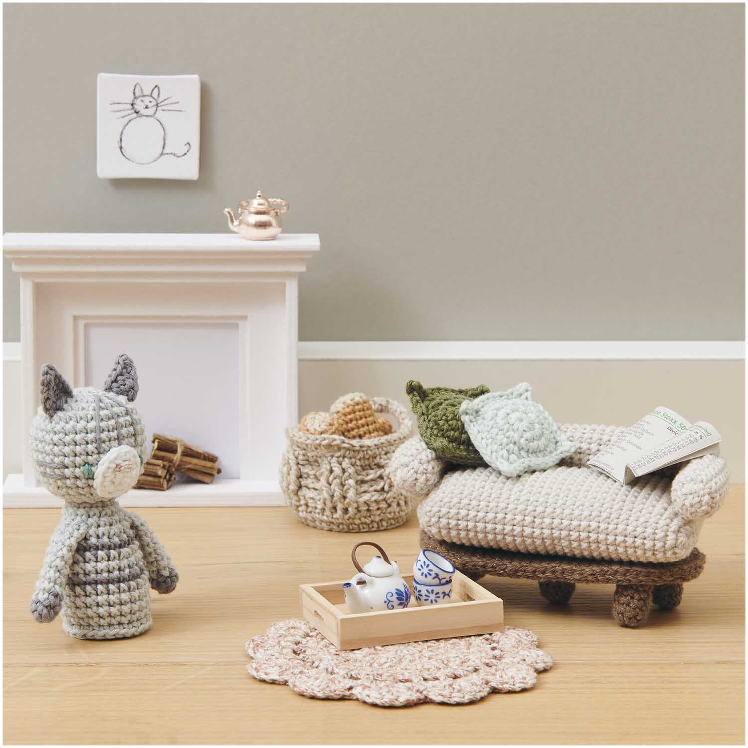 Miniatur Teekanne kupfer 2,5x3x2,5cm von Rico Design