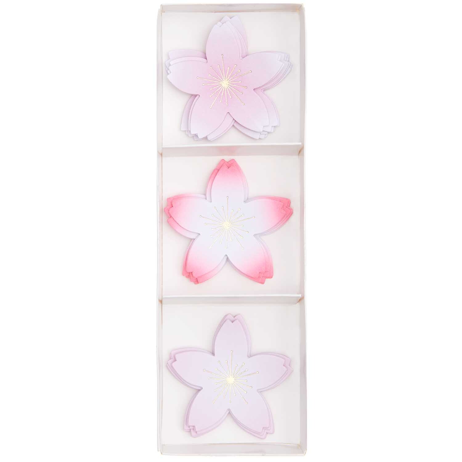 Paper Poetry Mini-Papierblüten Luxury Sakura in Rosa und Pink, 90 Stück, dekorativ verpackt.
