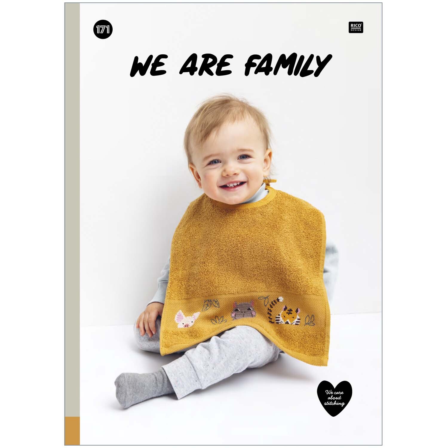 Livret de broderie We Are Family No 171 from Rico Design