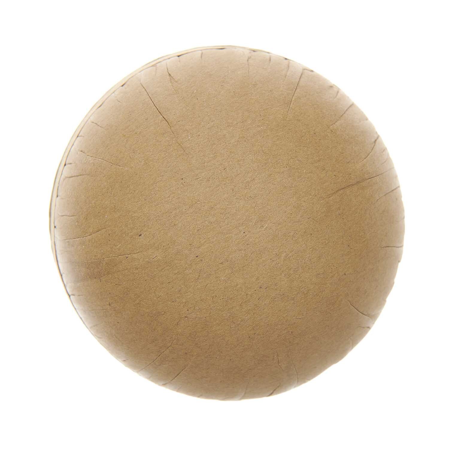 Pappmaché Kugel natur 8cm von Rico Design, ideal für kreative Bastelprojekte und Dekorationen.