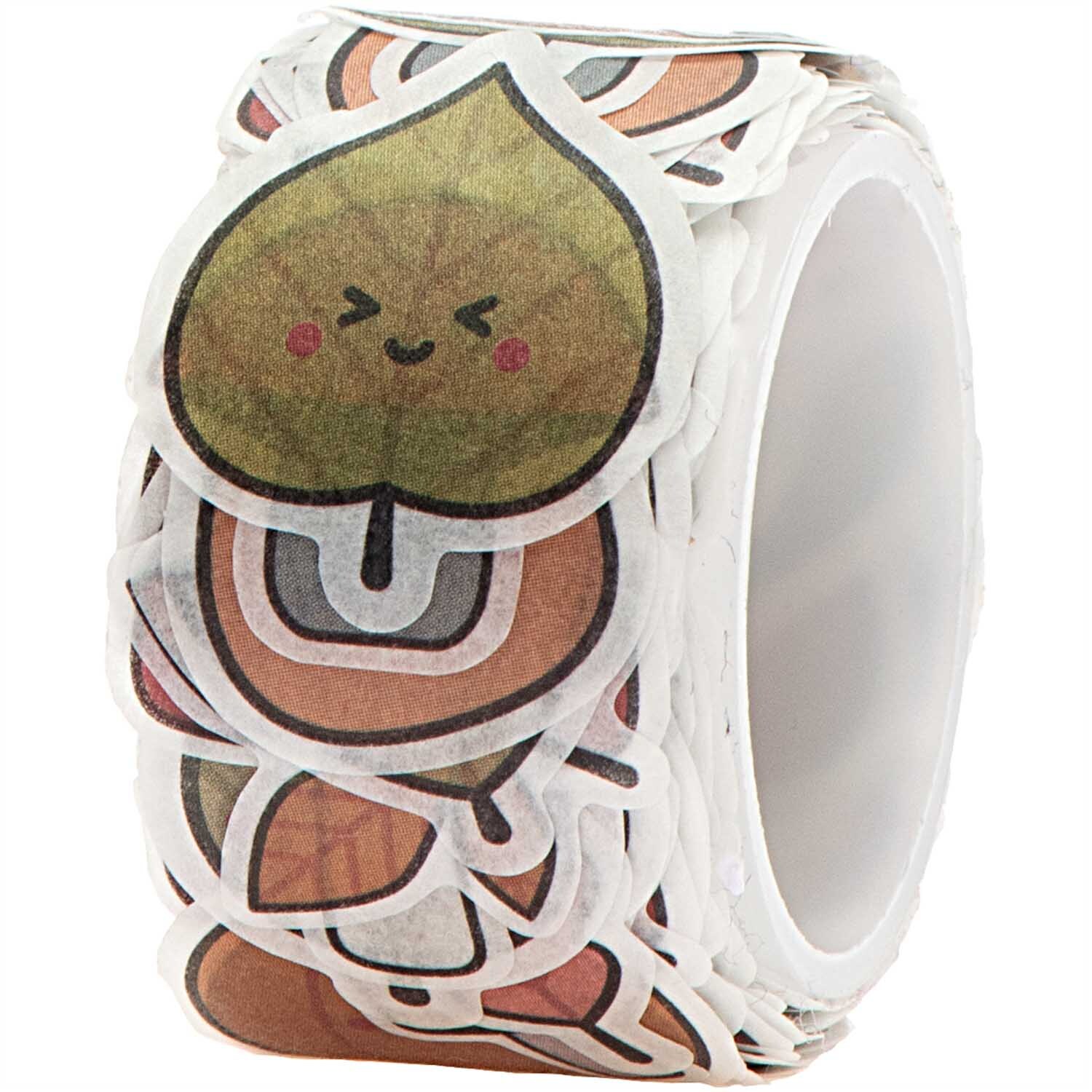 Washi Sticker Funny Fall 200 Stück von Rico Design Washi Sticker Funny Fall 200 Stück mit niedlichen Herbstmotiven von Rico Design auf Rolle.