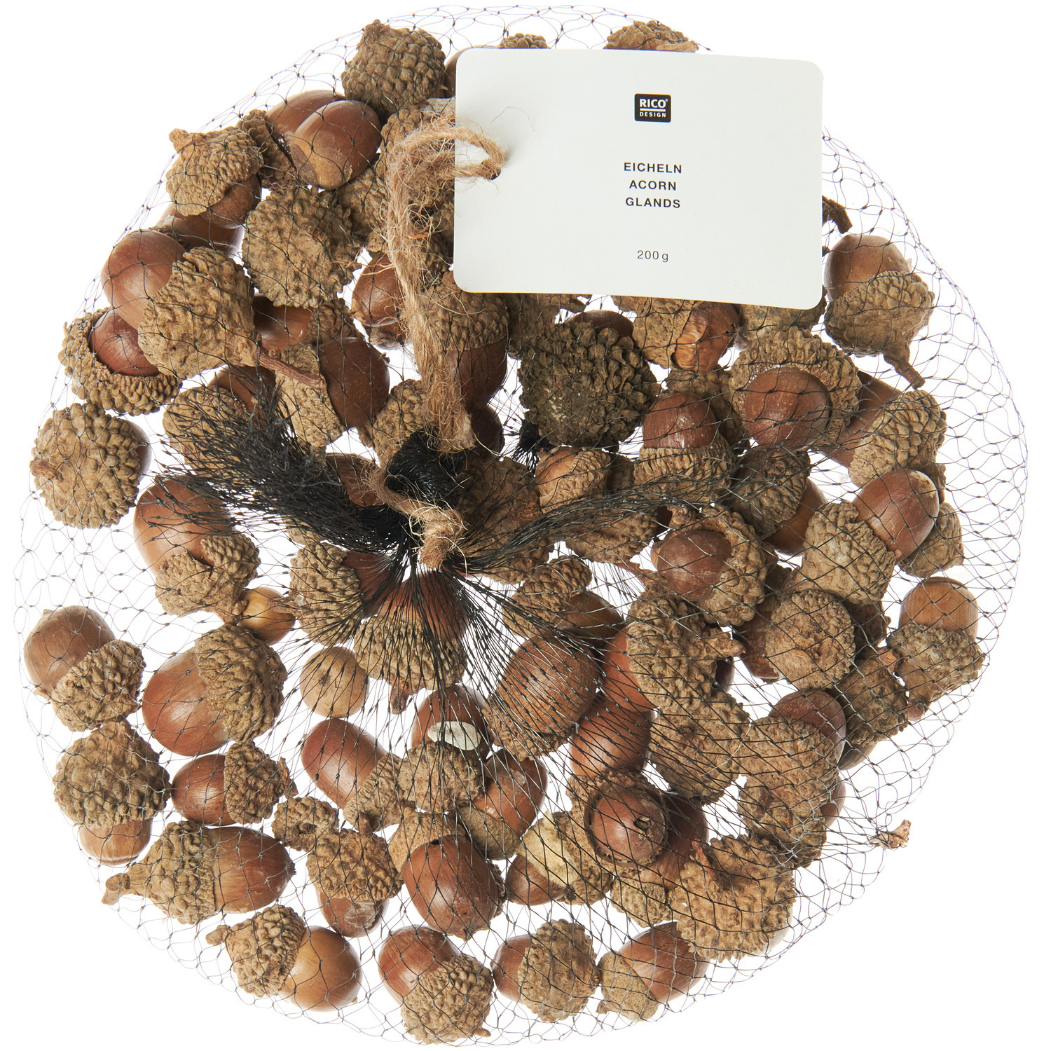Eicheln Natur 200g von Rico Design