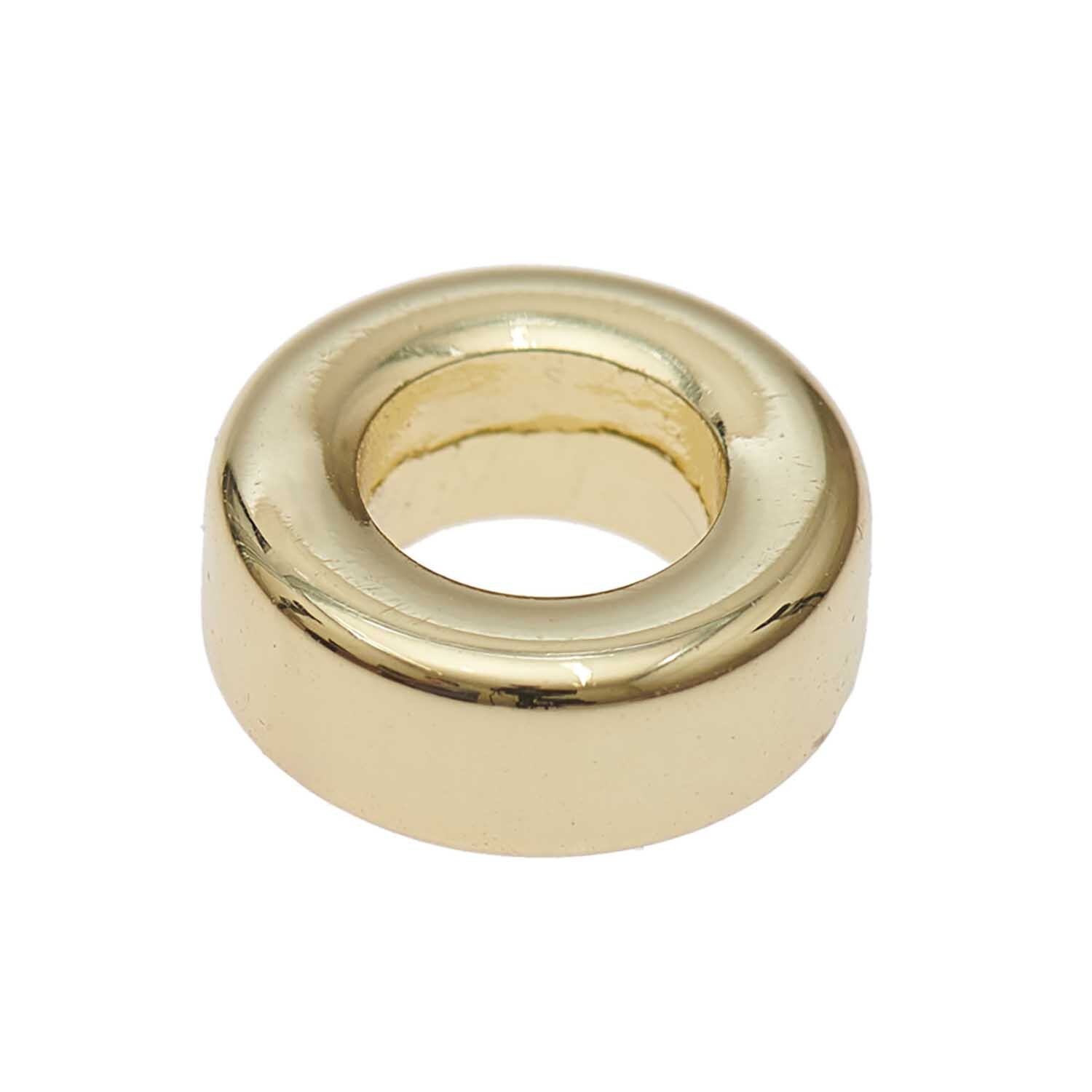 Itoshii - Ponii Beads Ringe in glänzendem Goldton, ideal für Schmuckdesigns von Rico Design.