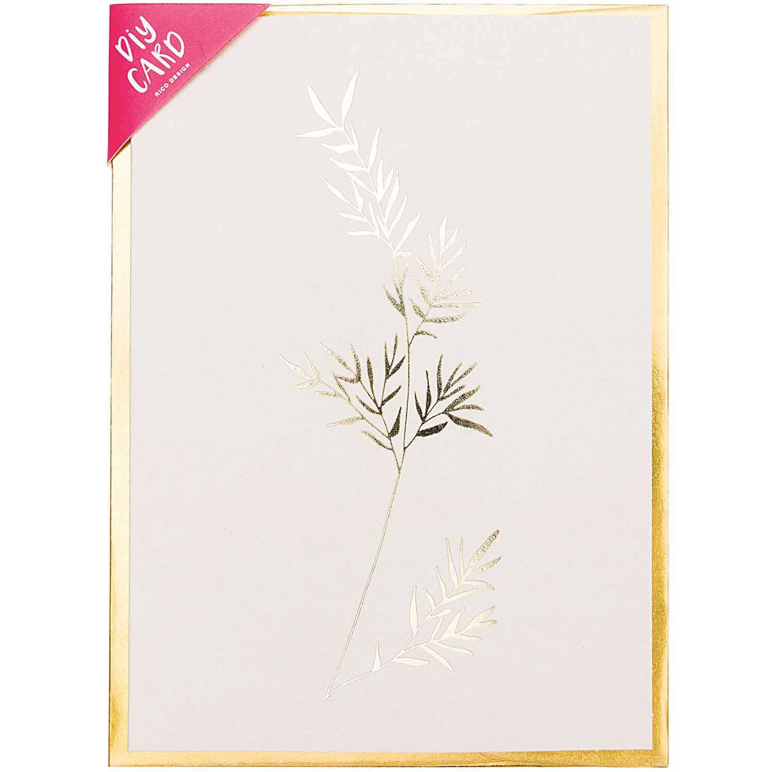 Paper Poetry Grußkartenset Jardin Japonais Bambus von Rico Design