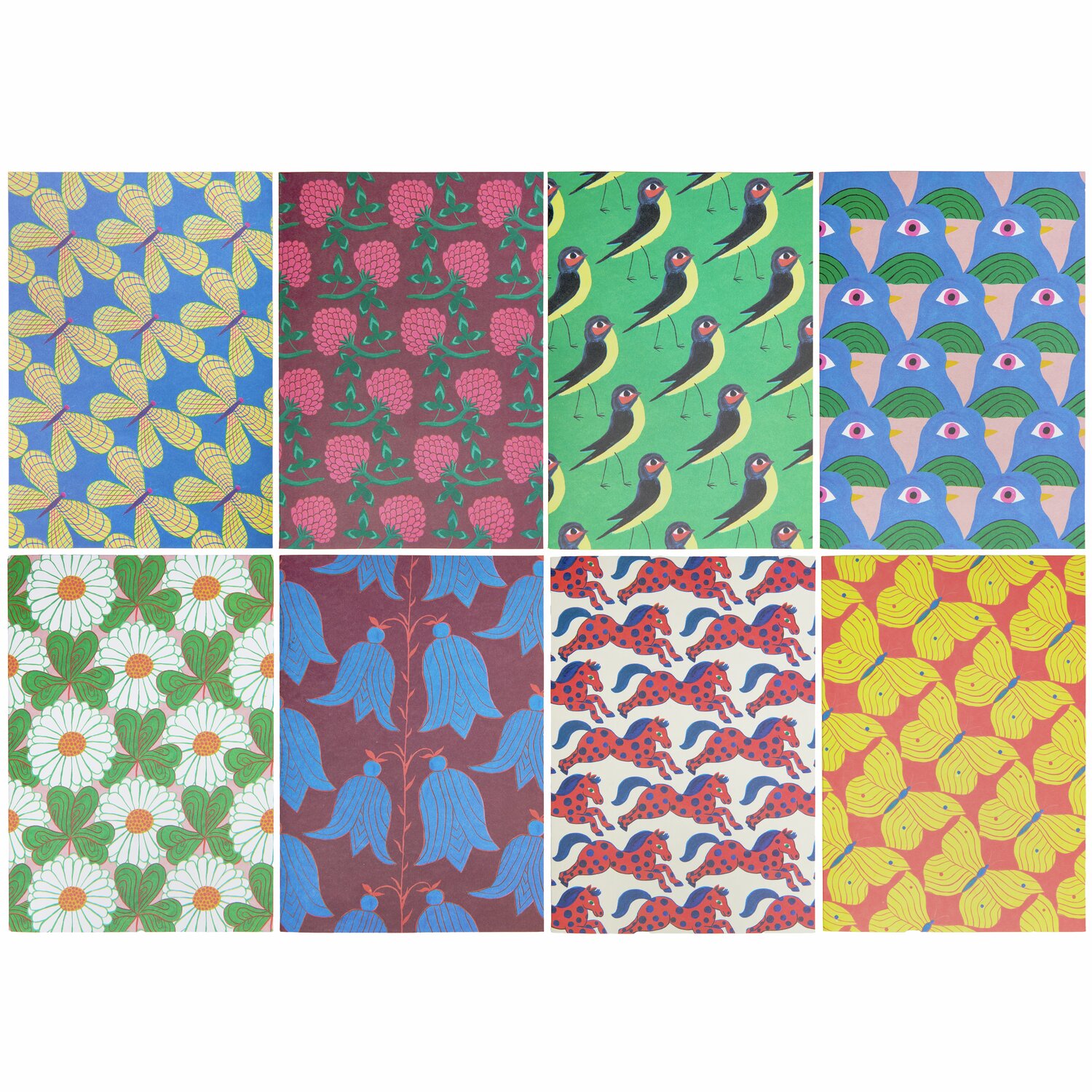 Kartenset Midsommar Magic B6 von Rico Design Kartenset Midsommar Magic B6 mit bunten, floralen und tierischen Mustern von Rico Design.