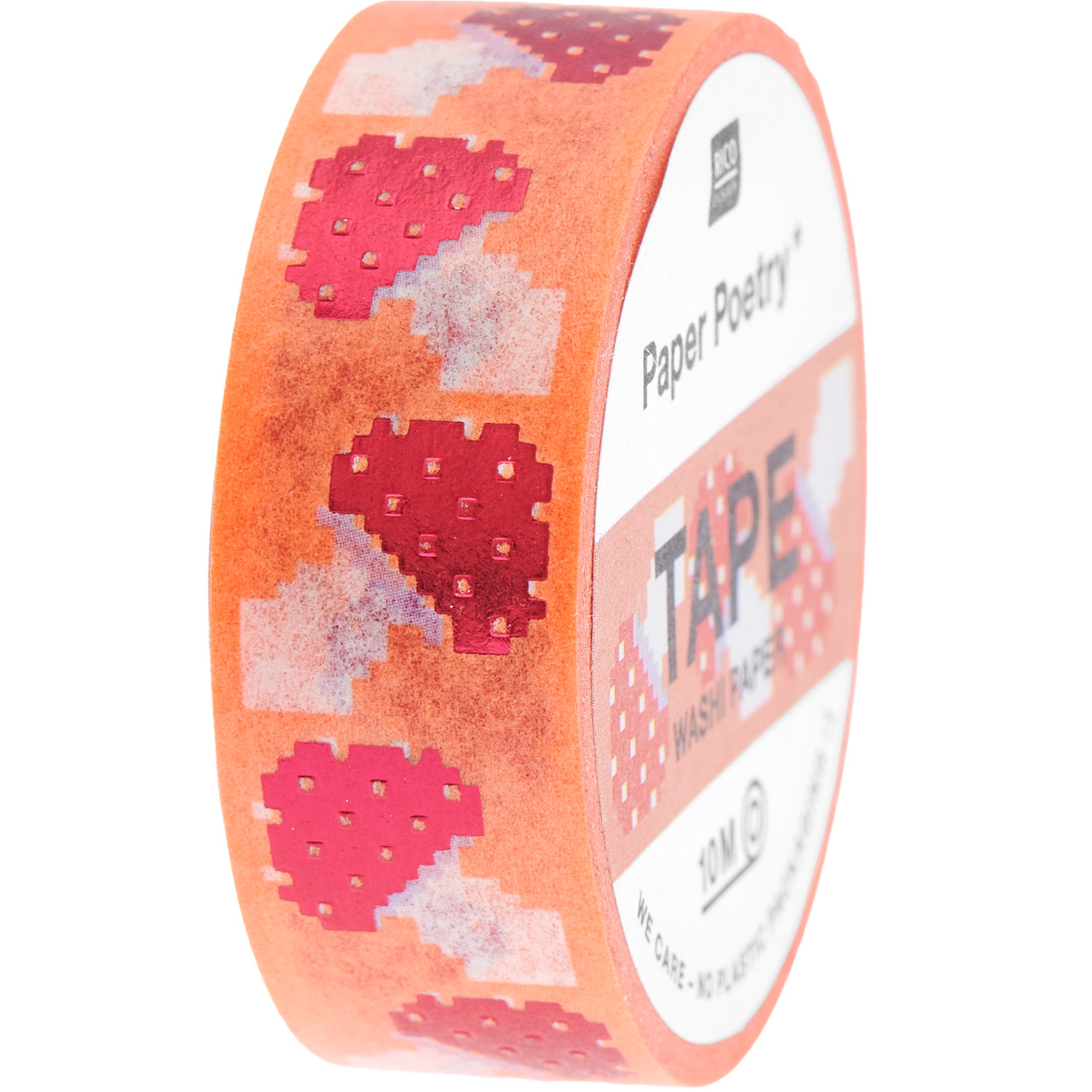 Paper Poetry Tape Shrooom Big Reds 1,5cmx10m von Rico Design