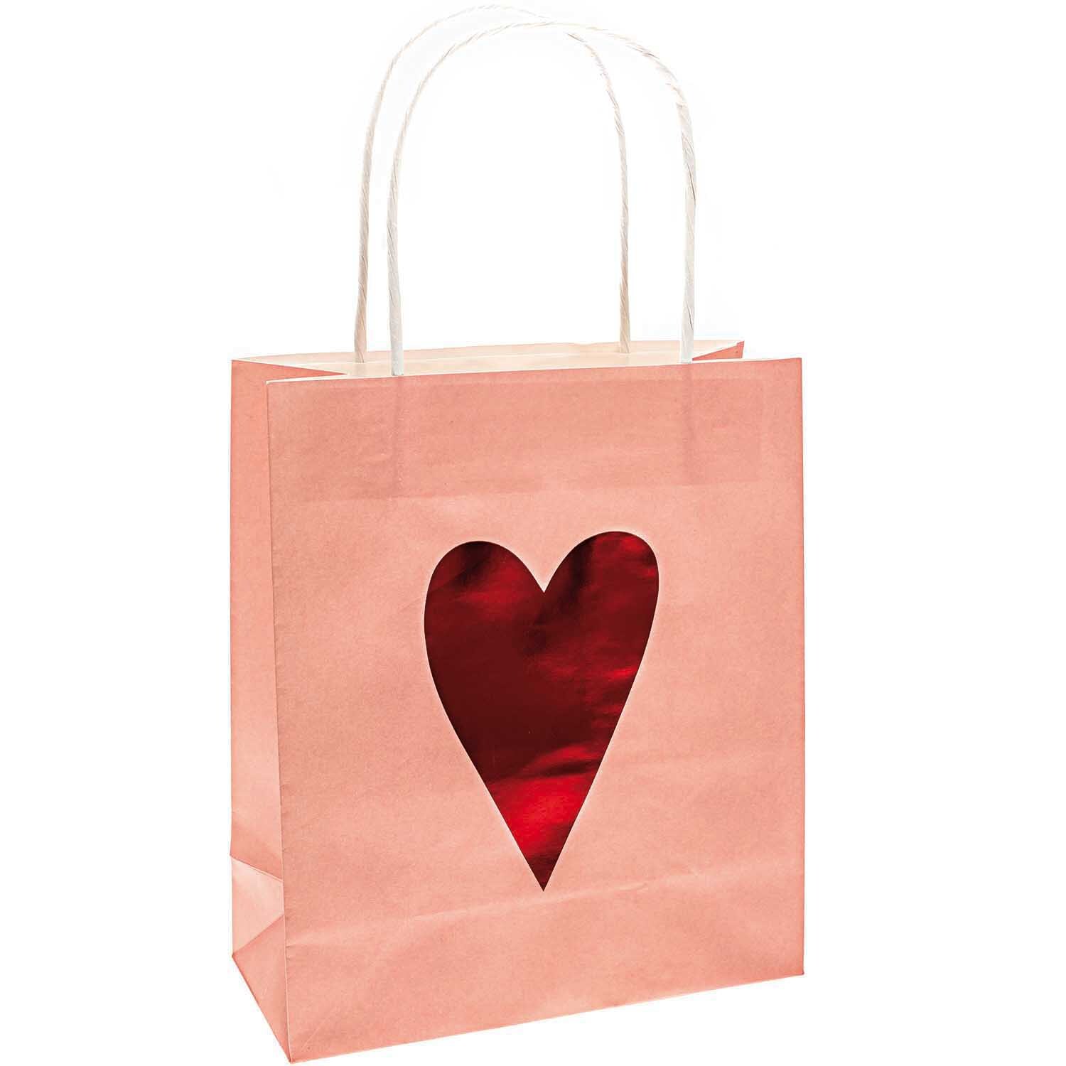 Paper Poetry Papiertüten It must be love Herzen rosa-rot 2 Stück von Rico Design Paper Poetry Papiertüten It must be love mit Herzmotiv in Rosa und Rot, 2 Stück, ideal für Geschenke.