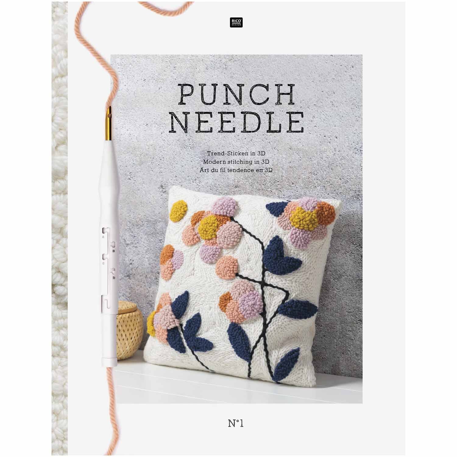 Embroidery book Punch Needle
