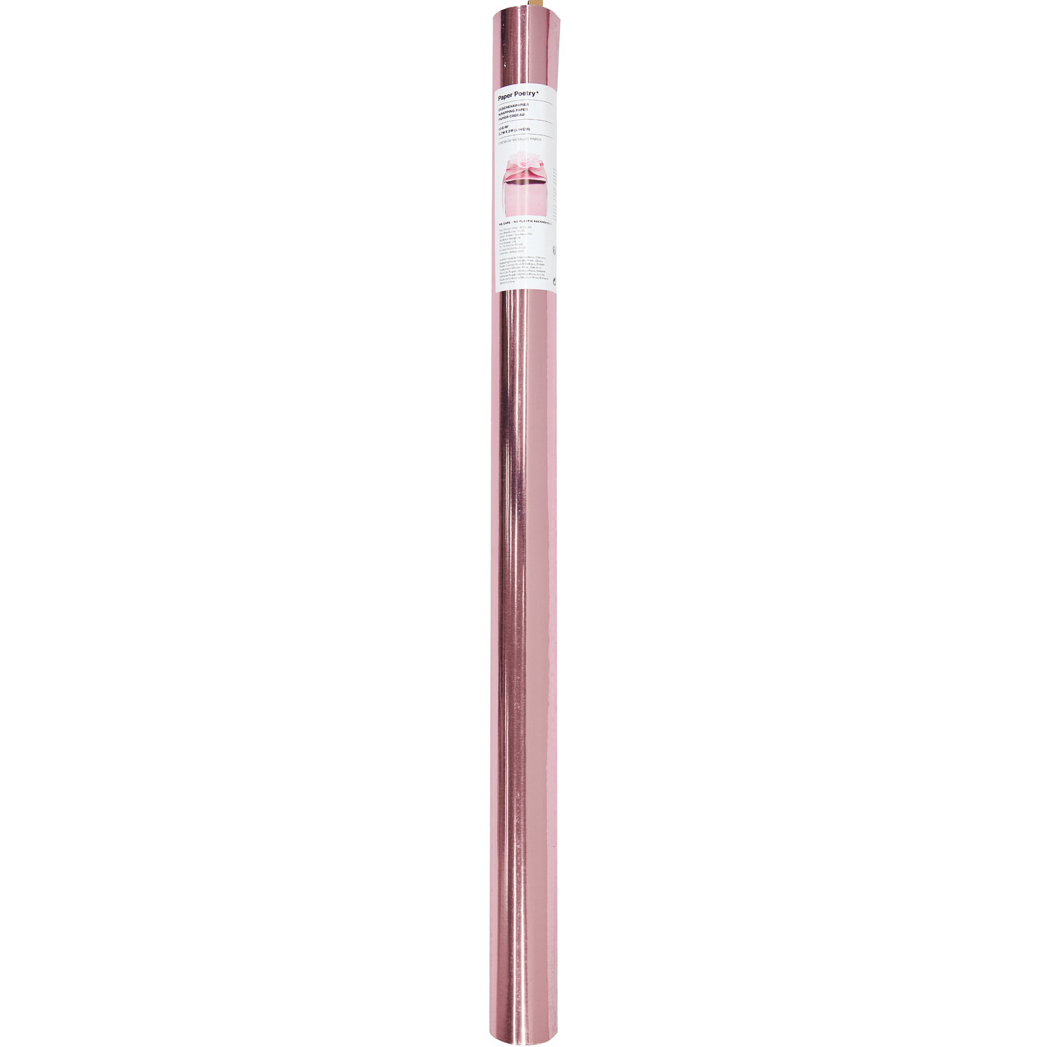 Geschenkpapier Metallic 70cm 2m 80g/m² Farbe Rosa von Rico Design Geschenkpapier Metallic von Rico Design in elegantem Rosa, ideal für stilvolle Verpackungen.