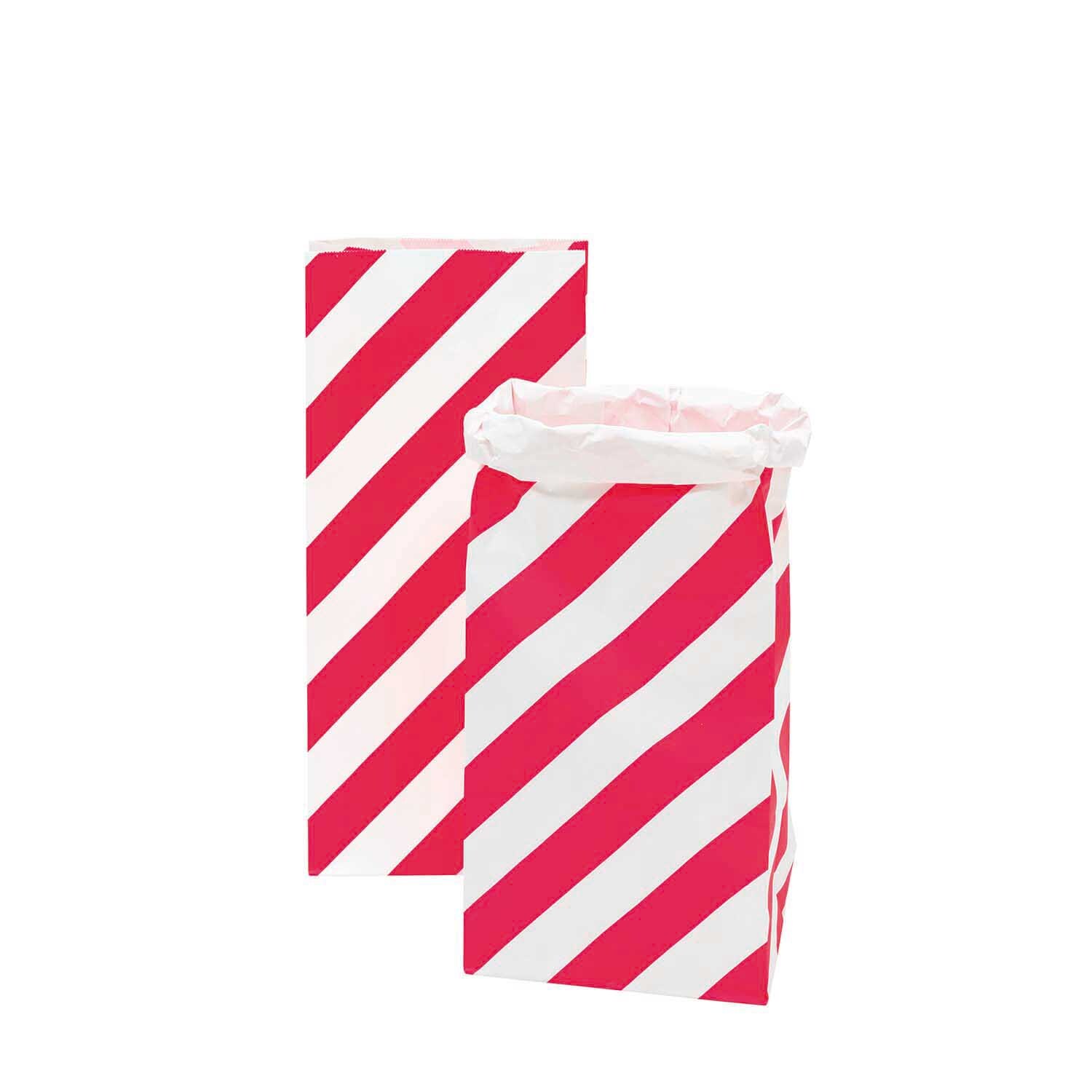 Paper Poetry Maxi-Blockbodenbeutel M Streifen 51x23x13,5cm 2 Stück Farbe Pink-Weiß von Rico Design Paper Poetry Maxi-Blockbodenbeutel M Streifen, pink-weiß, 51x23x13,5cm, 2 Stück. Ideal für Geschenke und Aufbewahrung.