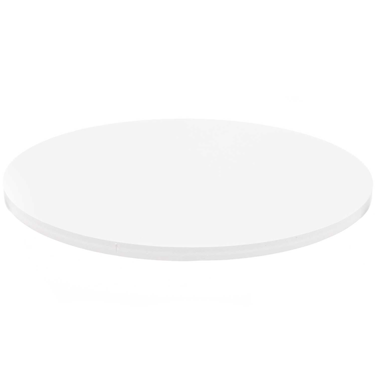 Foamboard rund weiß 10mm von Rico Design, ideal für kreative Projekte und Präsentationen.