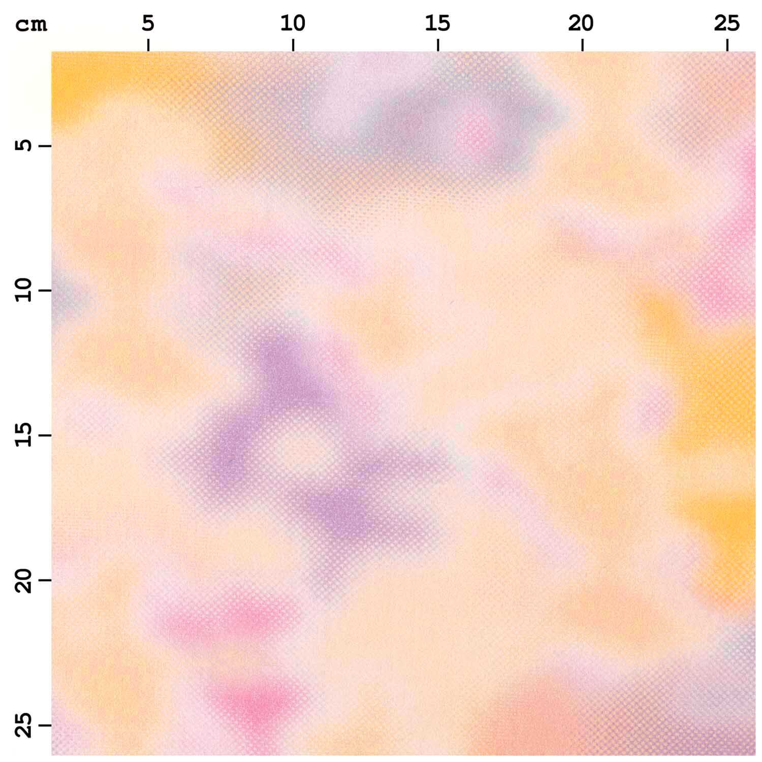 Meterware Druckstoff Blurry Camouflage vanille von Rico Design
