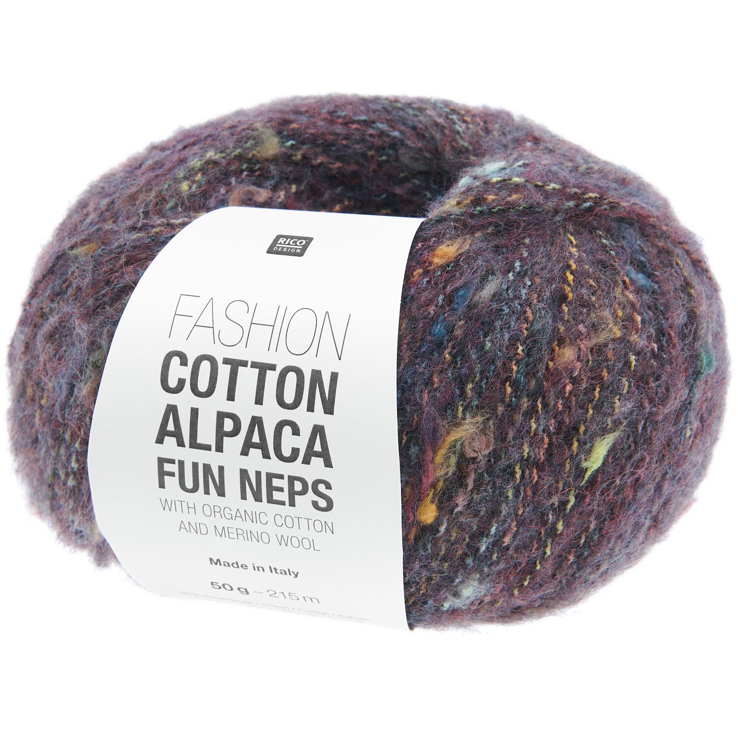 Fashion Cotton Alpaca Fun Neps 50g 215m Couleur Lila from Rico Design Fashion Cotton Alpaca Fun Neps 50g 215m Couleur Lila from Rico Design