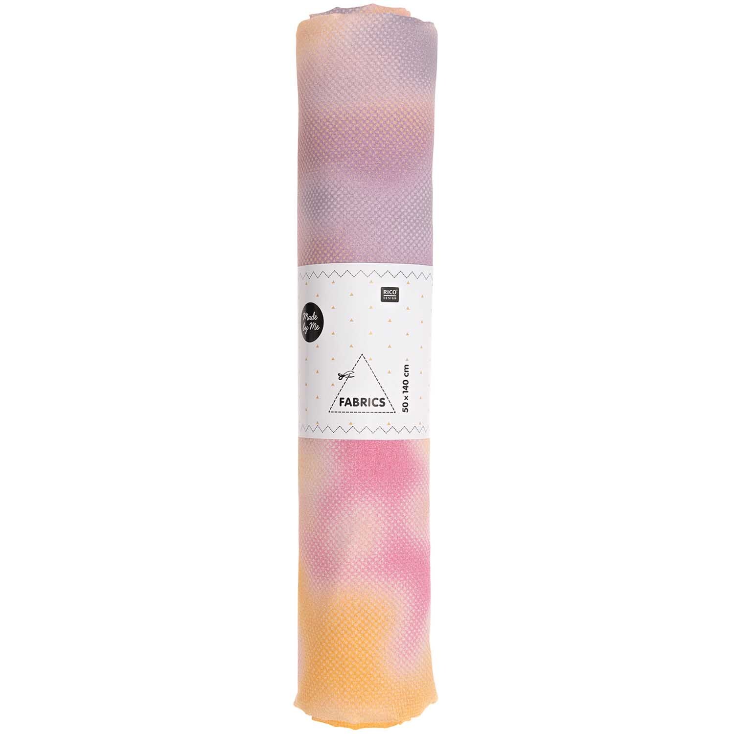 Stoffabschnitt Druckstoff Blurry Camouflage vanille 50x140cm von Rico Design