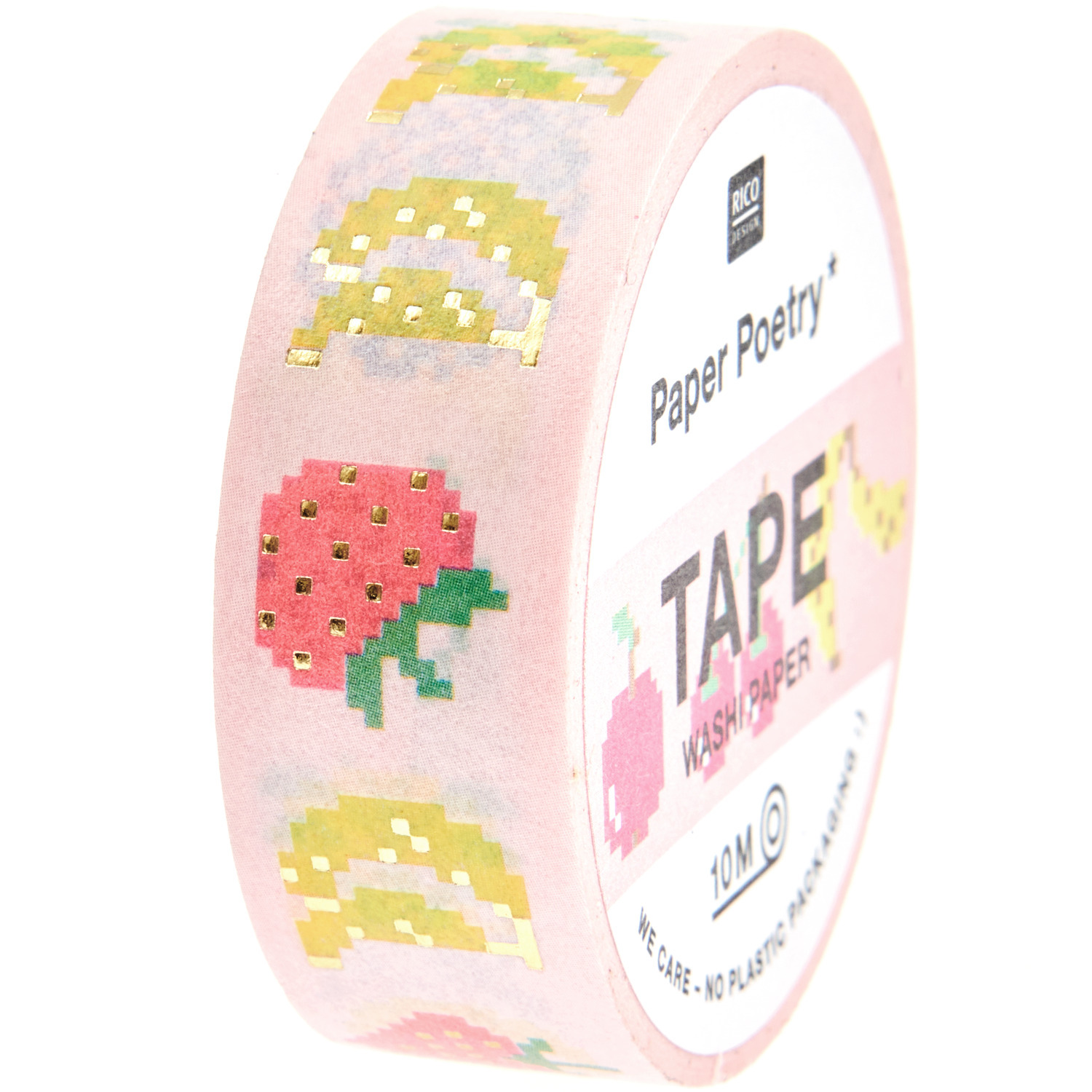 Paper Poetry Tape Futschikato Früchte 1,5cmx10m von Rico Design
