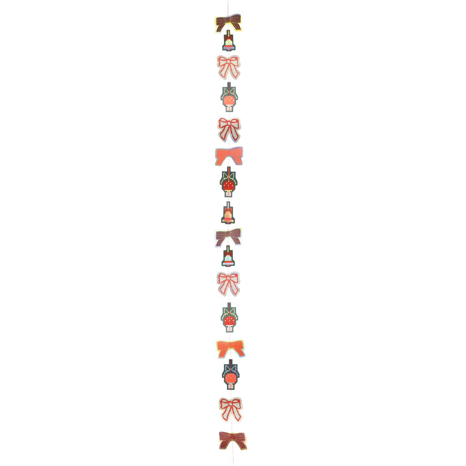 Paper Poetry Genähte Girlande Schleifen Neon 2,3m von Rico Design Paper Poetry Genähte Girlande Schleifen Neon, 2,3m lang, zeigt bunte Schleifen und Ornamente.