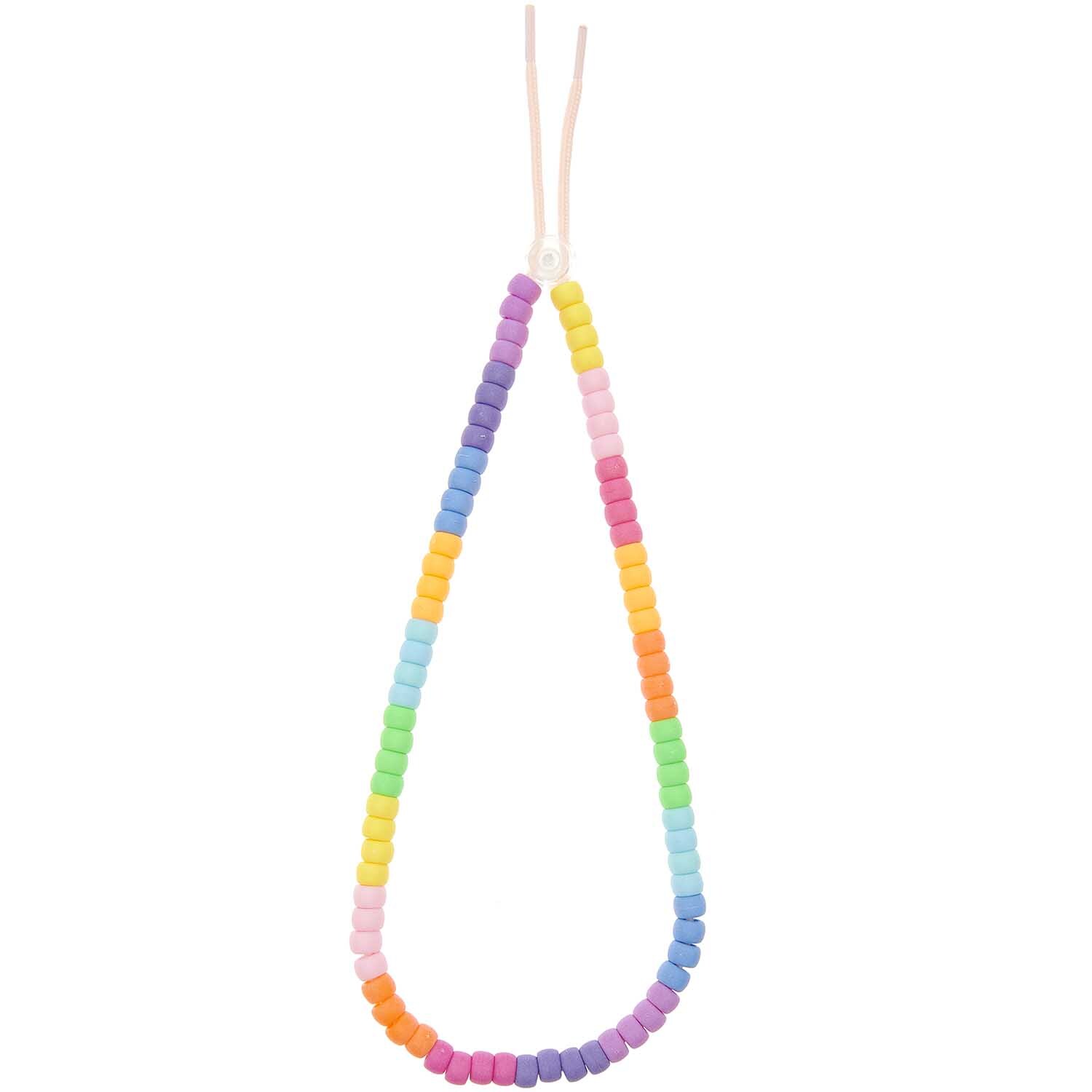 itoshii - Ponii Beads Matt Mix 9x6mm 80 Stück von Rico Design itoshii - Ponii Beads Matt Mix 9x6mm 80 Stück, bunte Perlenkette von Rico Design in Regenbogenfarben. Ideal für kreative Bastelprojekte.