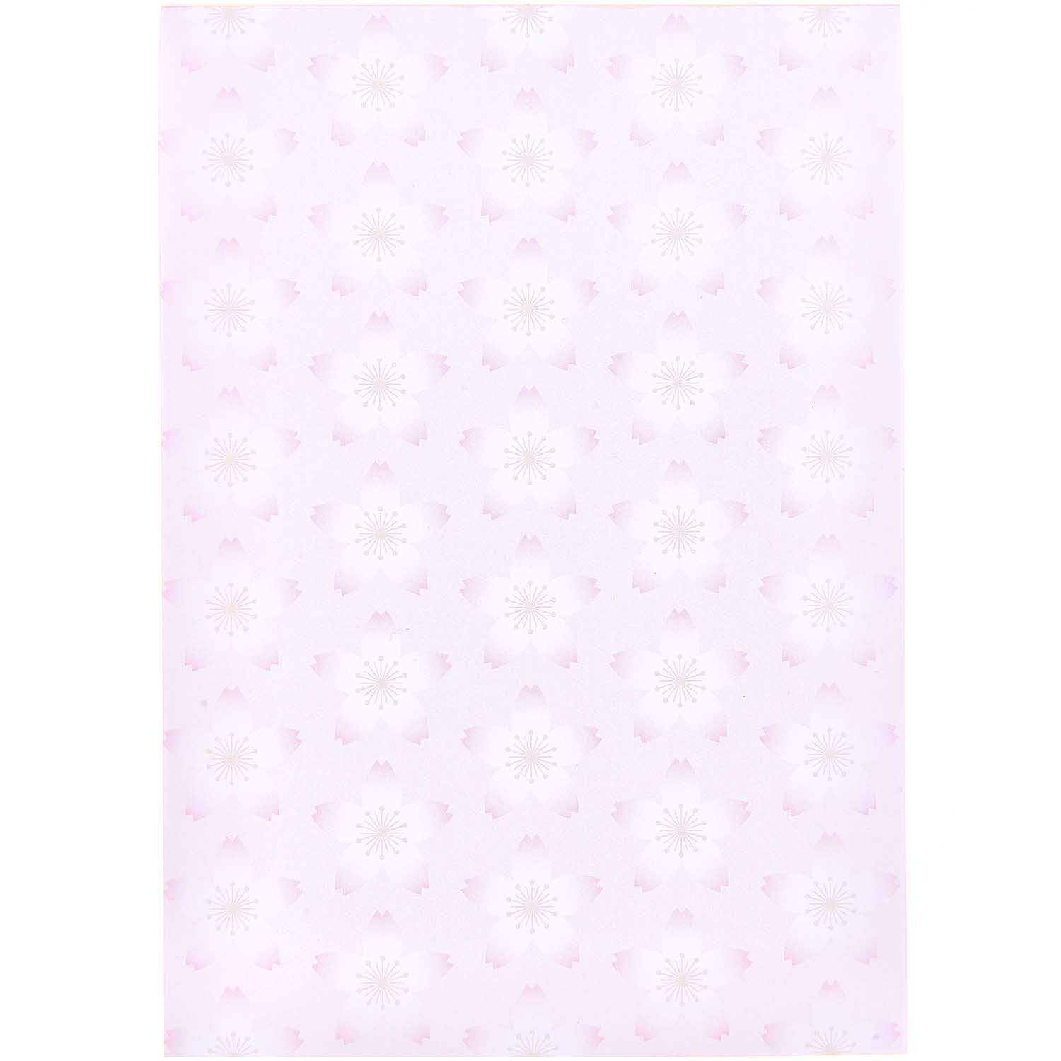Paper Poetry Notizblock Kirschblüten pink A5 50 Blatt 100g/m² von Rico Design
