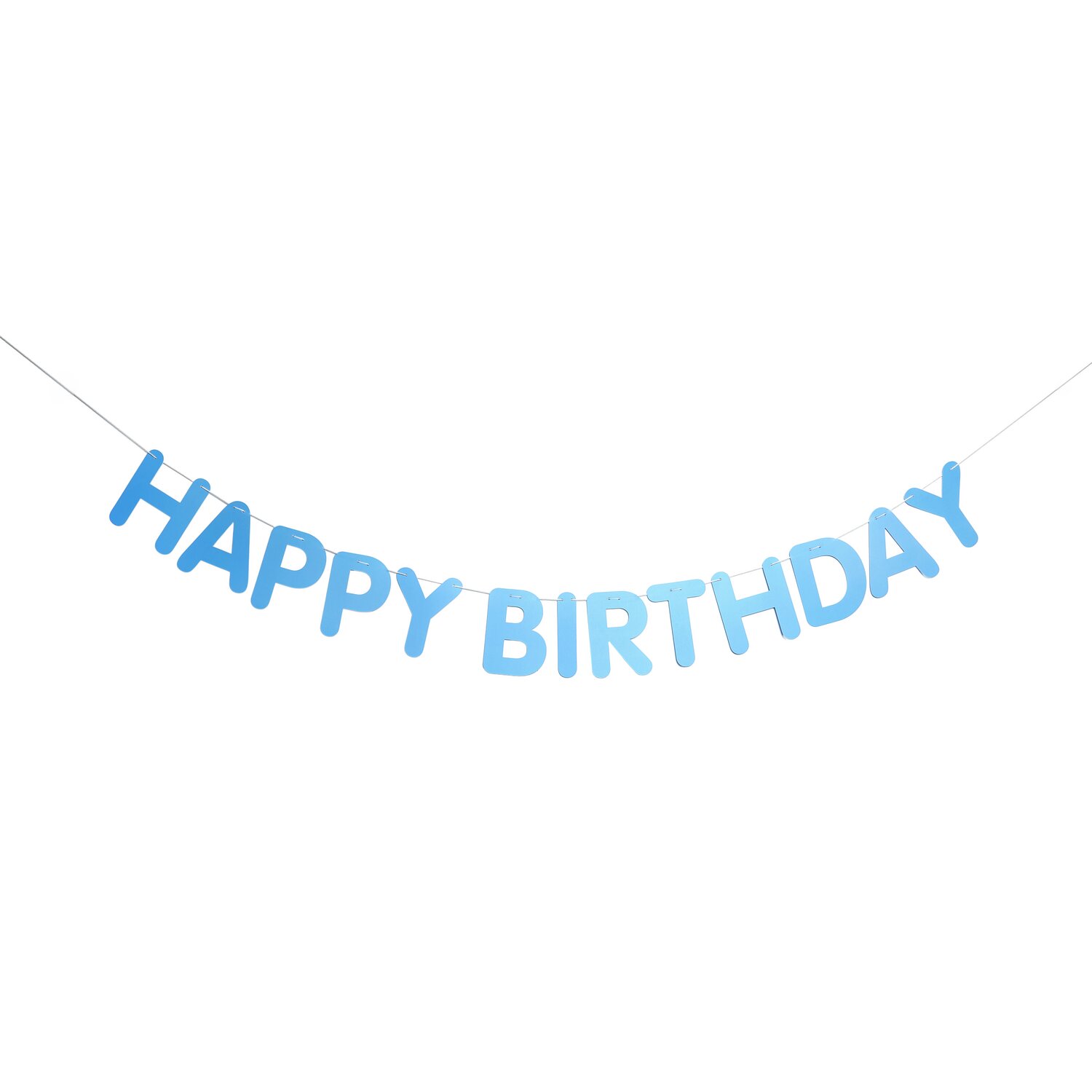 Paper Poetry Girlande Happy Birthday Magic Rainbow 5m Farbe Blau von Rico Design Paper Poetry Girlande mit "Happy Birthday"-Schriftzug in Blau, 5m lang, von Rico Design.