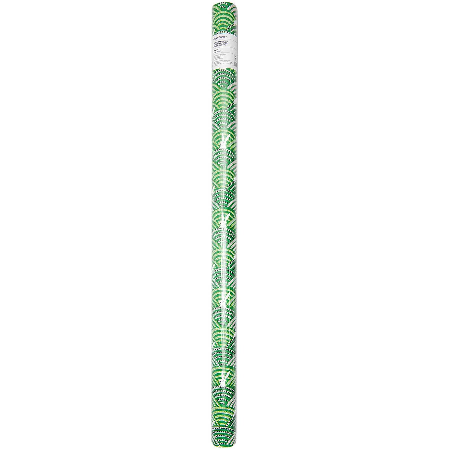 Paper Poetry Geschenkpapier Bunny Hop Hasen im Feld 70cm 2m von Rico Design