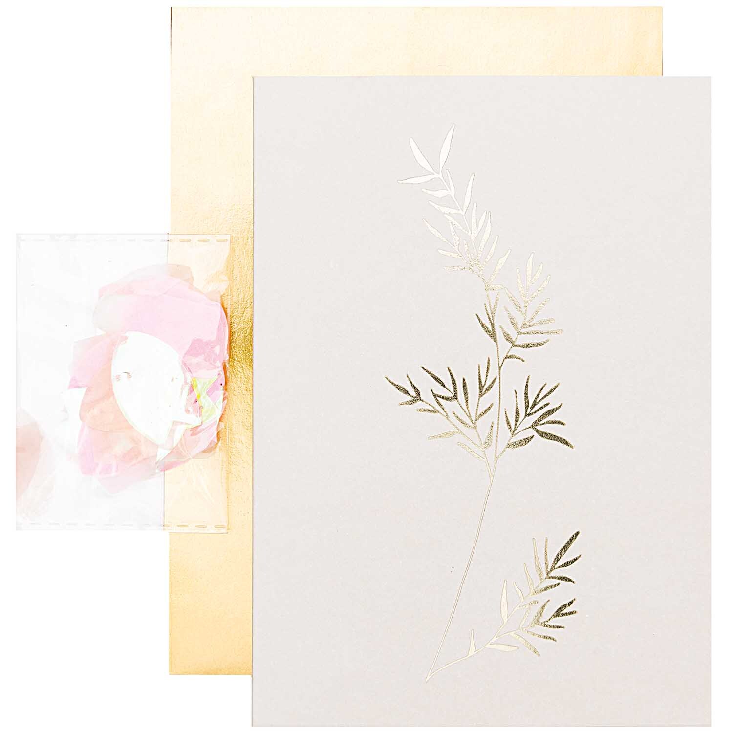 Paper Poetry Grußkartenset Jardin Japonais Bambus von Rico Design