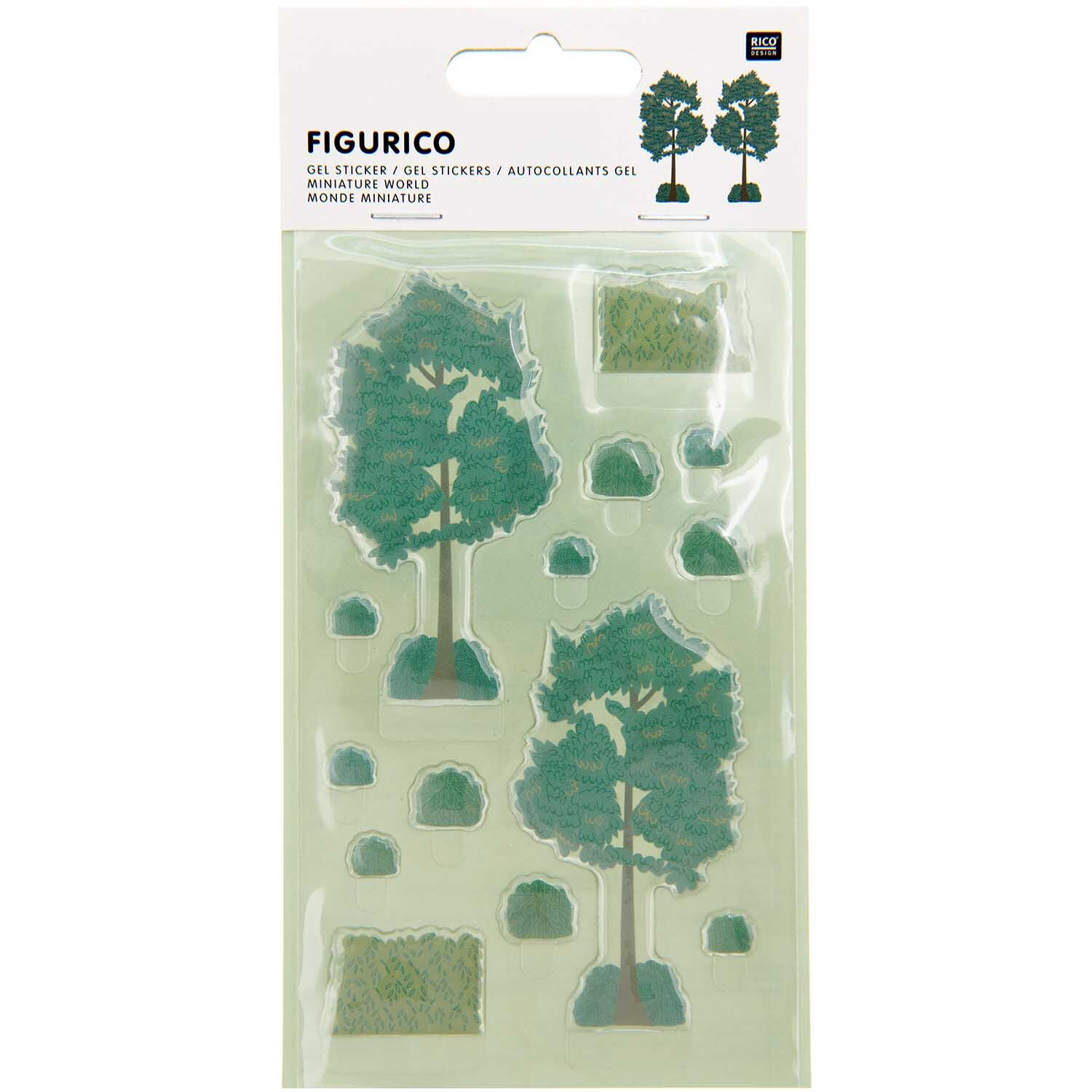 Figurico Gelsticker Bäume von Rico Design