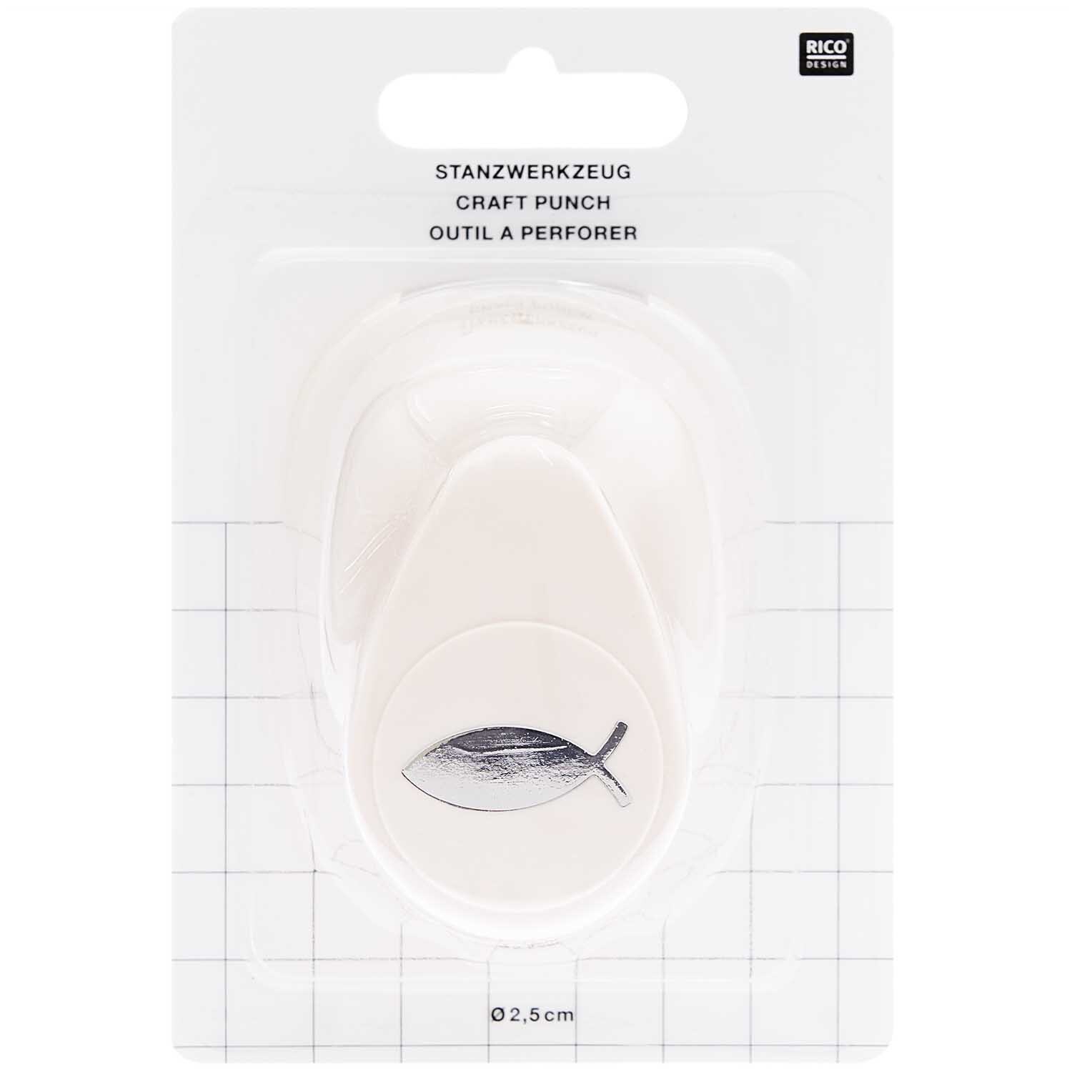 Paper Poetry Stanzer Fischsymbol 2,5cm von Rico Design