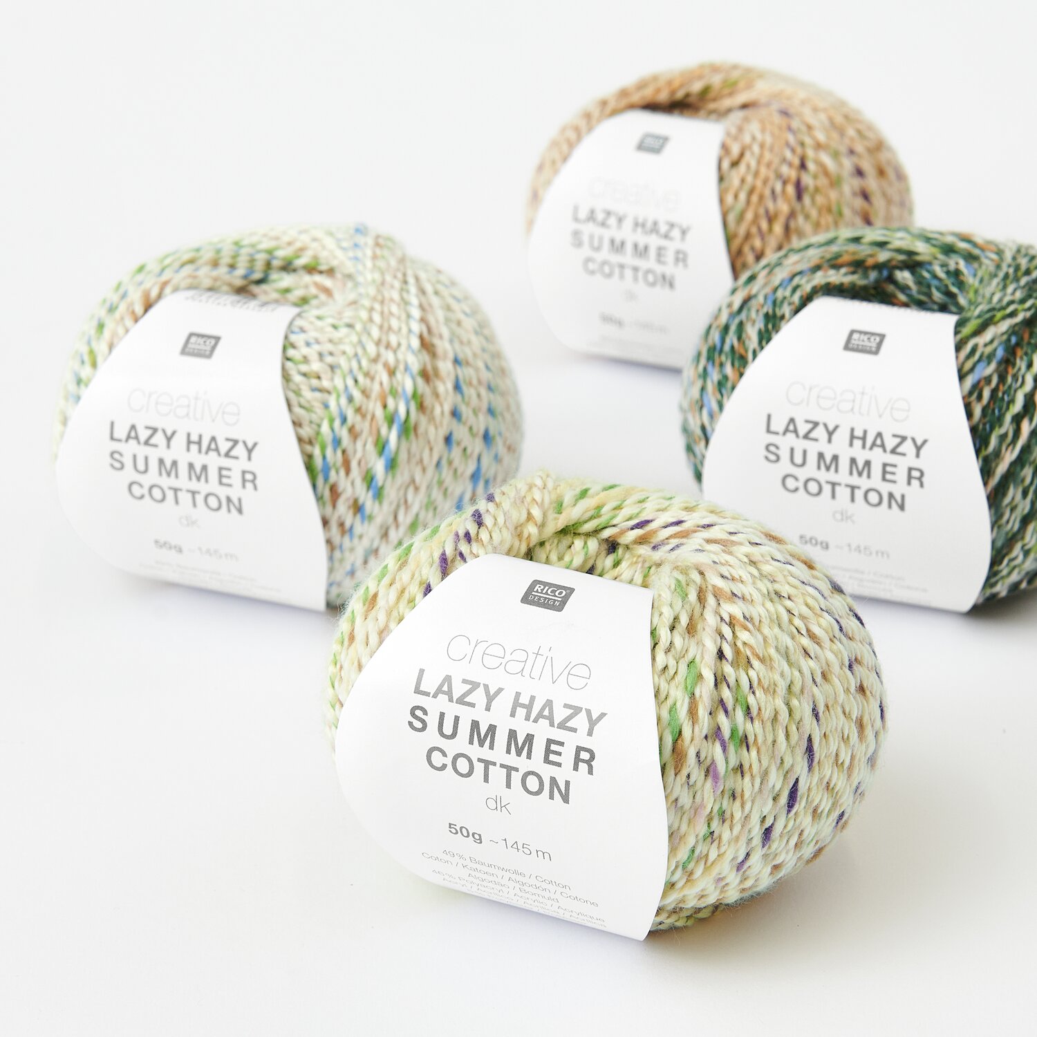Creative Lazy Hazy Summer Cotton dk 50g 145m Farbe Elfenbein von Rico Design Creative Lazy Hazy Summer Cotton dk 50g 145m Farbe Elfenbein von Rico Design