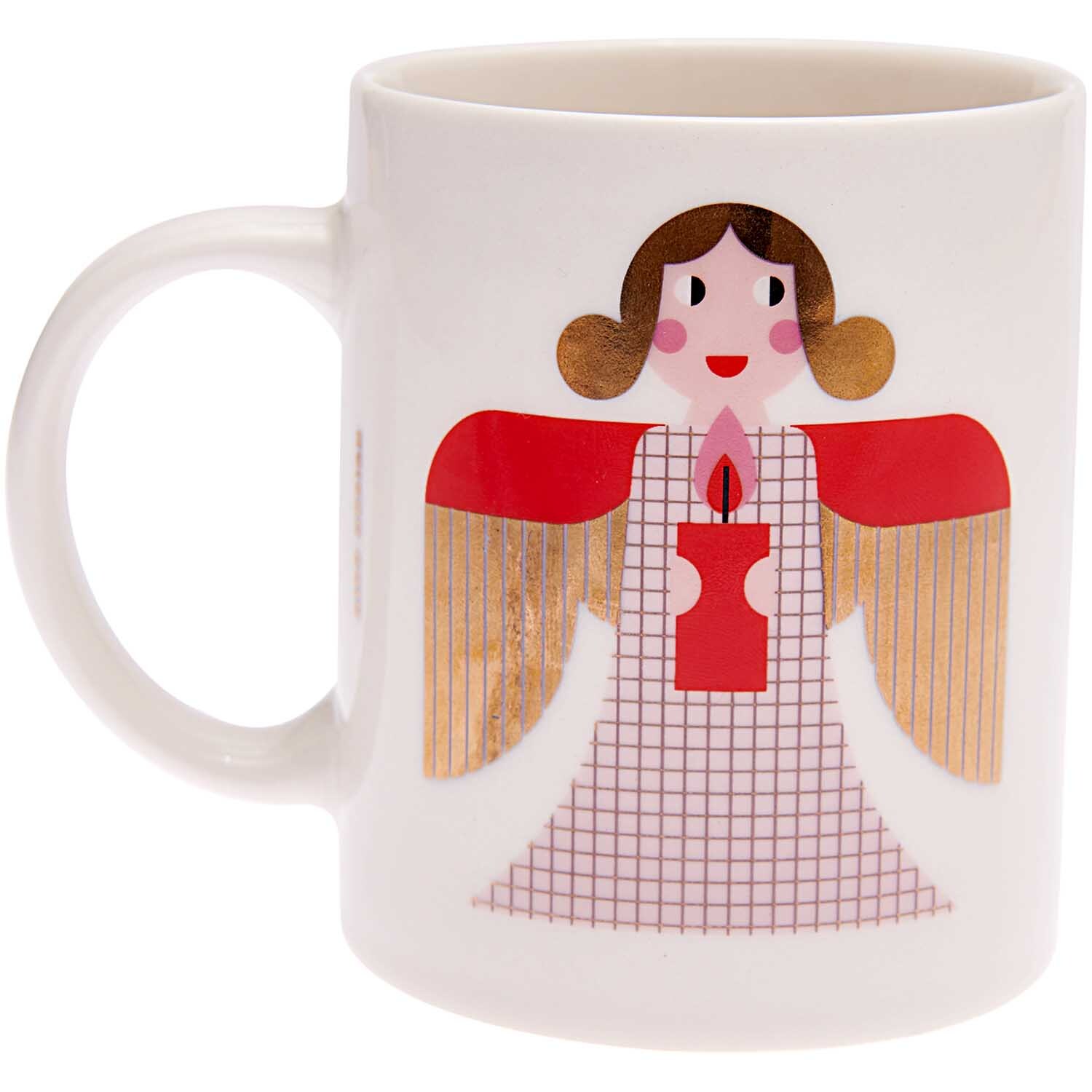 Porzellan Tasse Engel 8x9,5cm von Rico Design