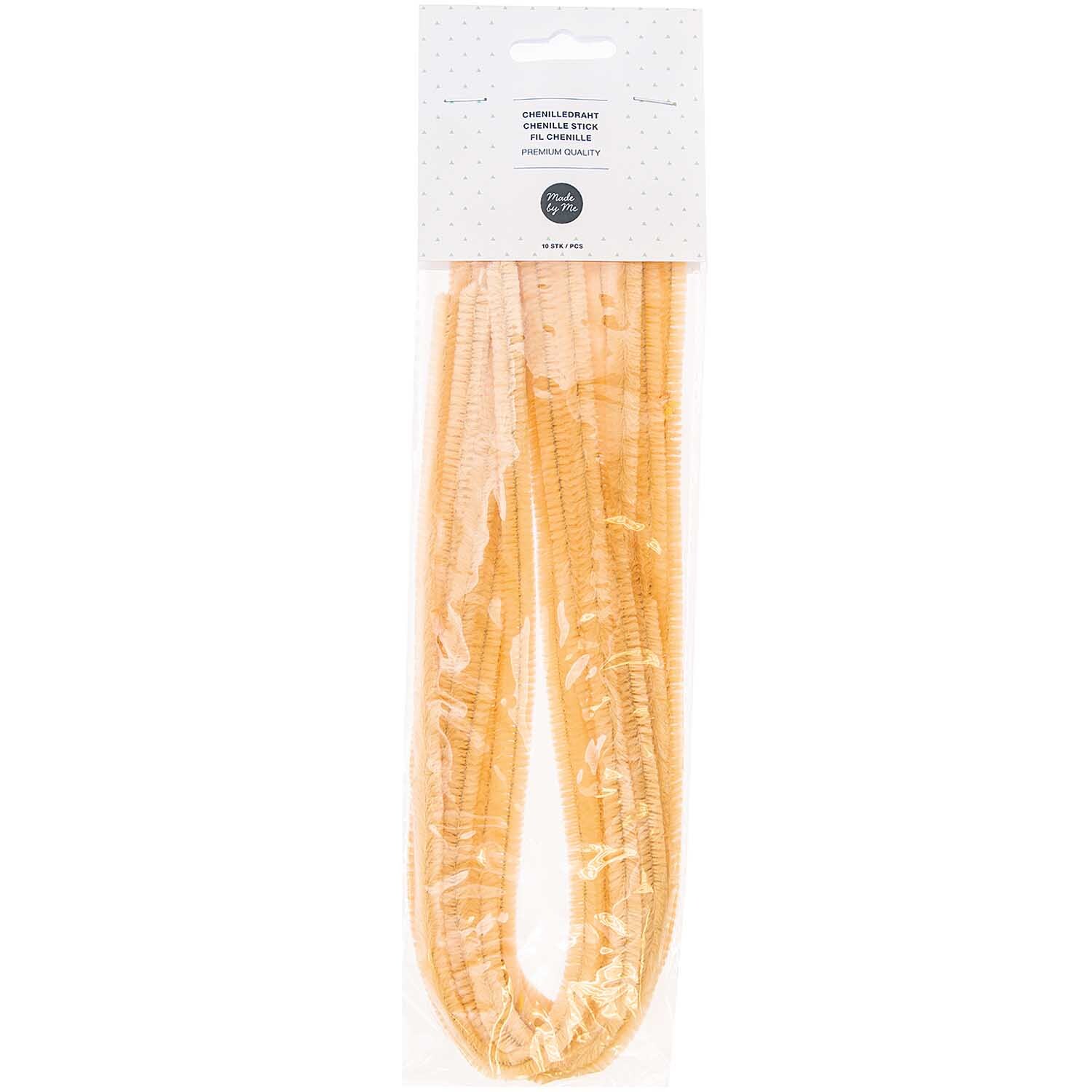 Chenilledraht 50cm 10 Stück Farbe Puder von Rico Design Chenilledraht 50cm 10 Stück von Rico Design in Puderfarbe, verpackt in einer transparenten Plastikhülle. Ideal für kreative Bastelprojekte.
