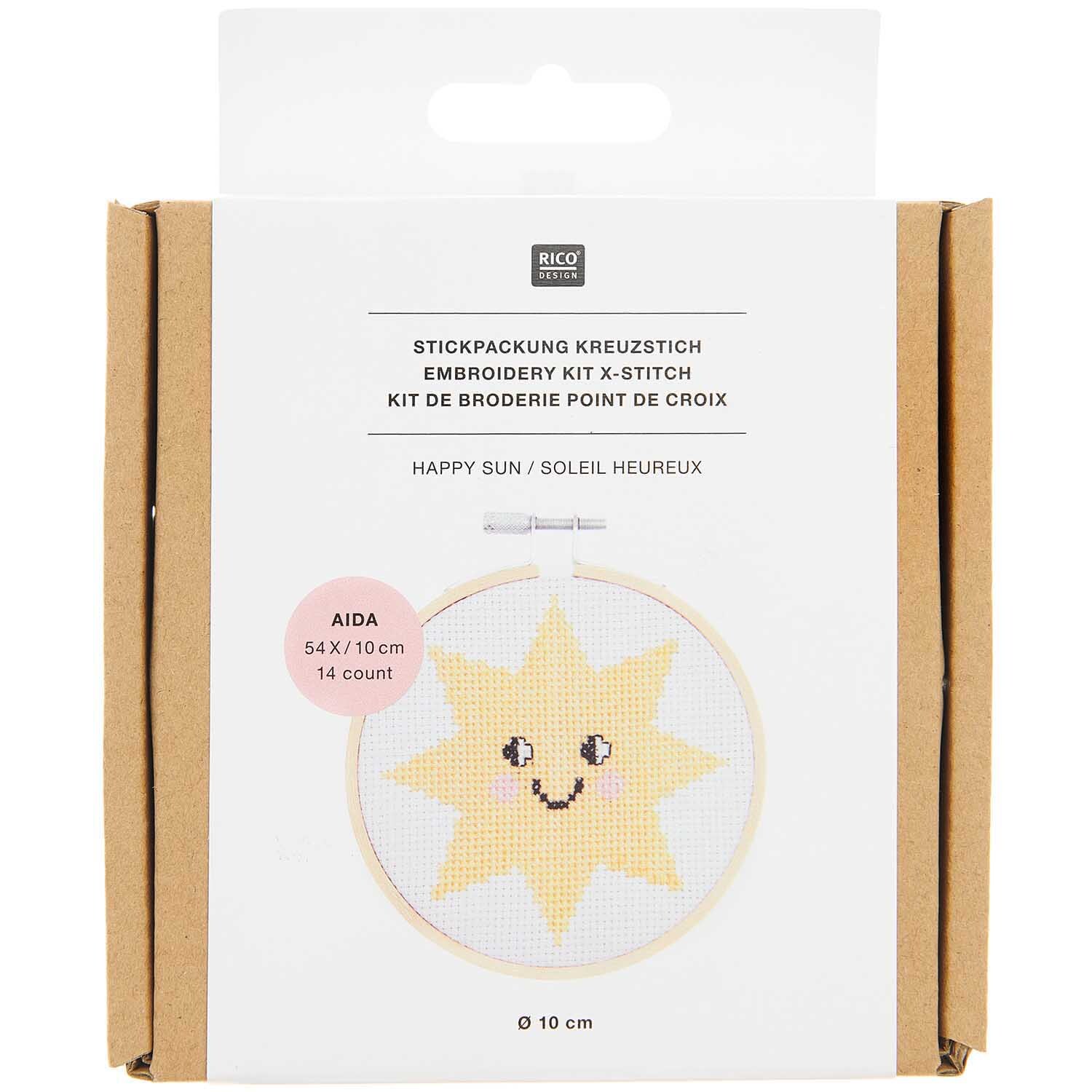 Kit de broderie Happy Sun from Rico Design