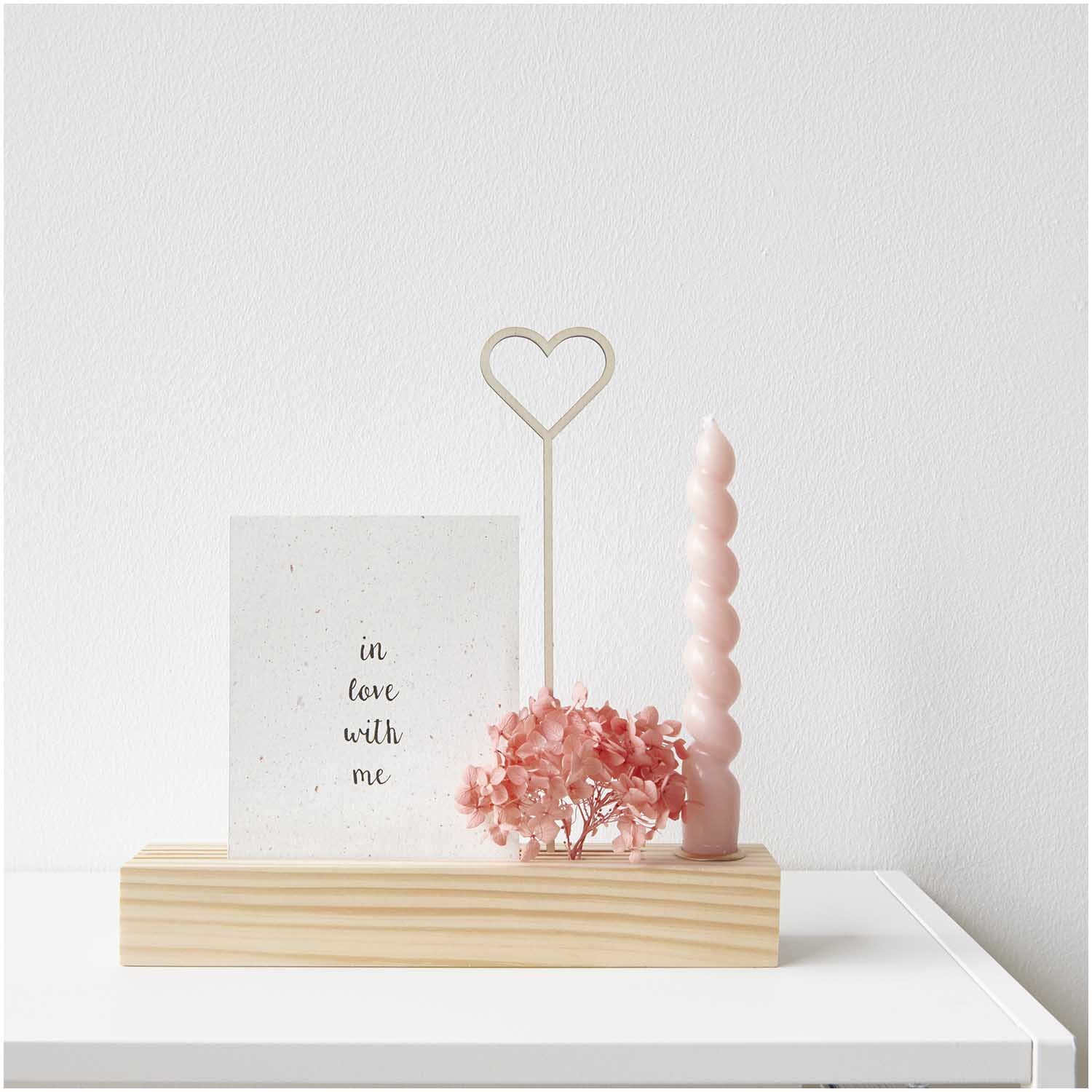 Holzpicker Herz 26x5cm von Rico Design