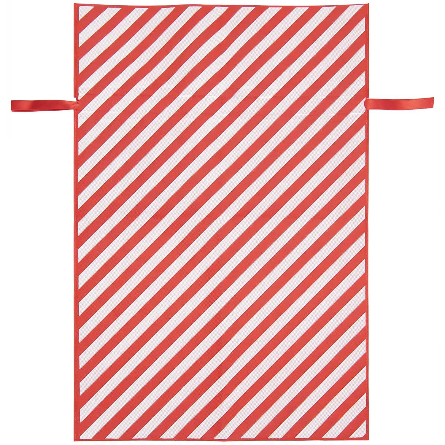 Paper Poetry Geschenktasche rot-weiß 46x69cm von Rico Design