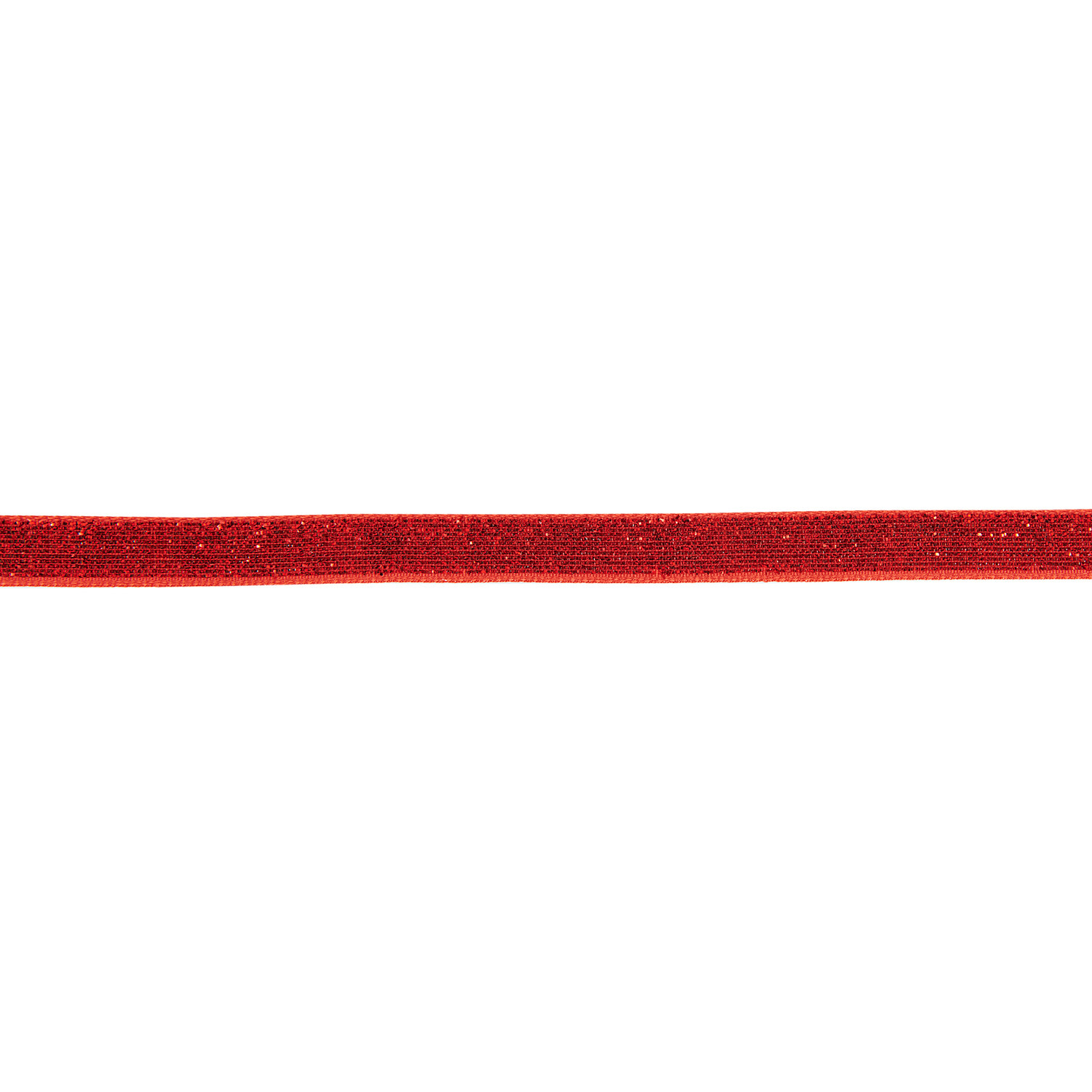 Glitzerband Rot, 10mmx3m, von Rico Design. Funkelndes Band in leuchtendem Rot für kreative Projekte.