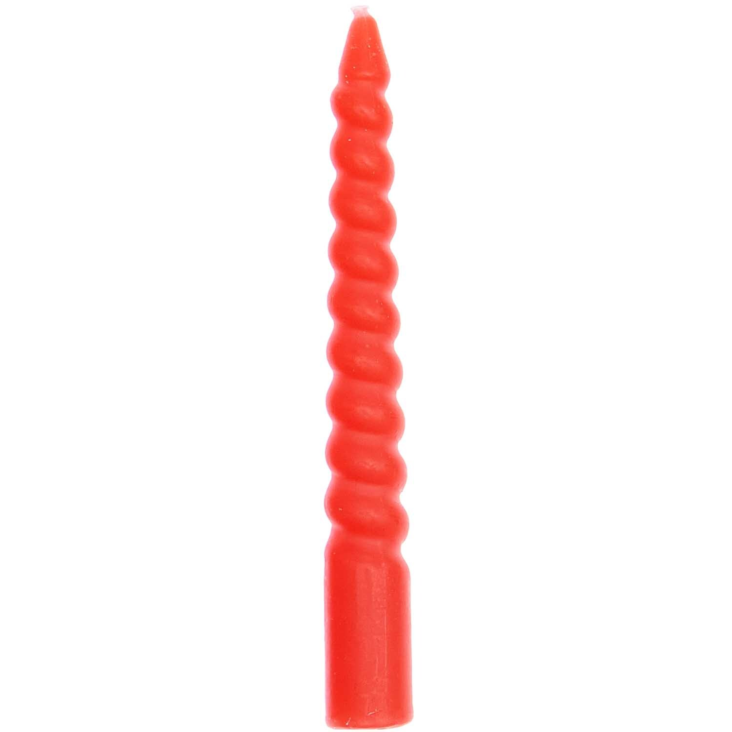Spiralkerzen 1,2x10cm 10 Stück Farbe Rot von Rico Design Spiralkerzen 1,2x10cm 10 Stück, rot, von Rico Design. Ideal für festliche Dekorationen.