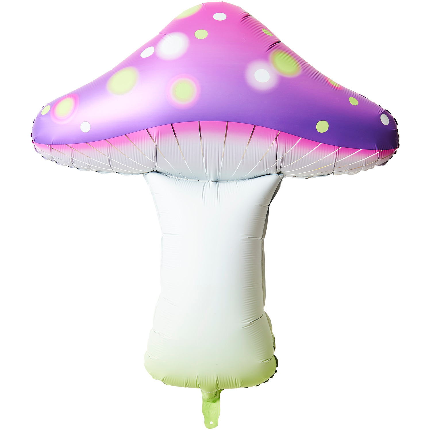 Folienballon Shrooom Lila: Ein großer, lilafarbener Pilzballon von Rico Design, ideal für Dekorationen.