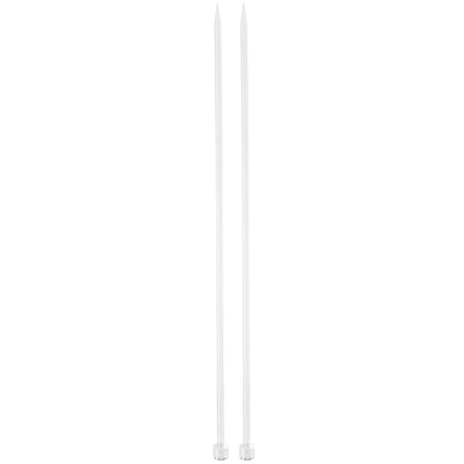 Jacket knitting needles 35cm acrylic