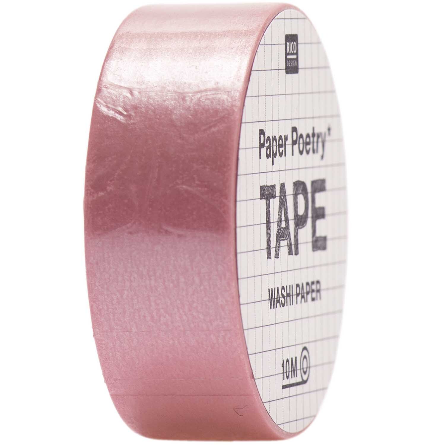 Paper Poetry Tape uni 15mm 10m Farbe Orchidee von Rico Design