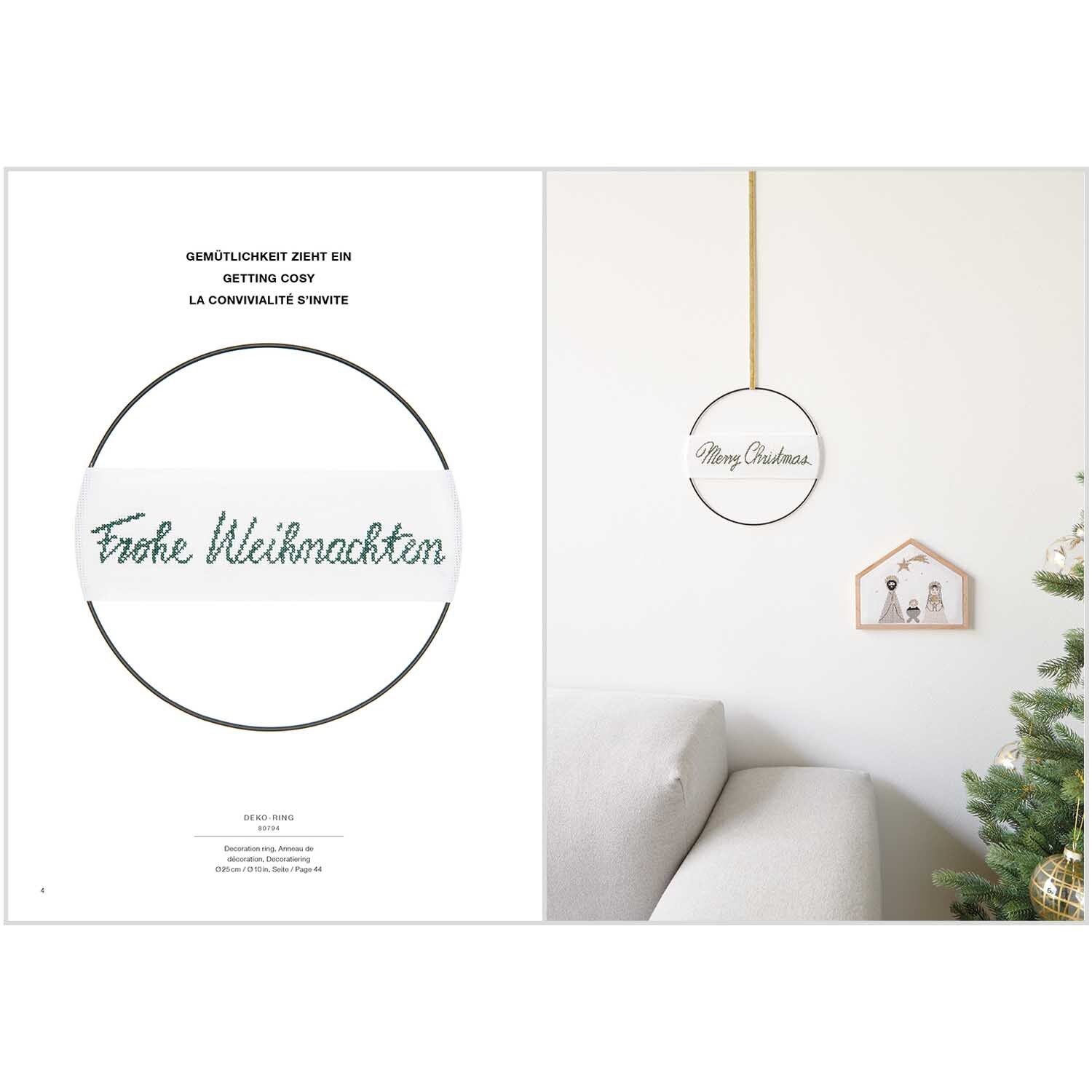 Livret de broderie Christmas Joy No. 182 from Rico Design