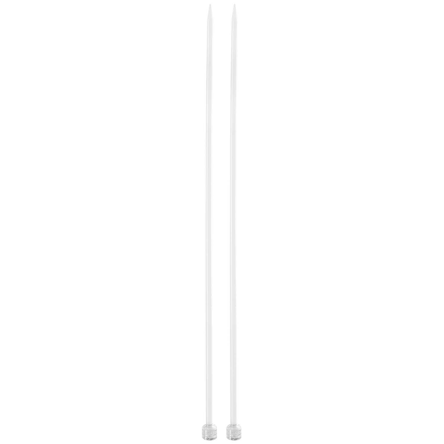 Jacket knitting needles 35cm acrylic