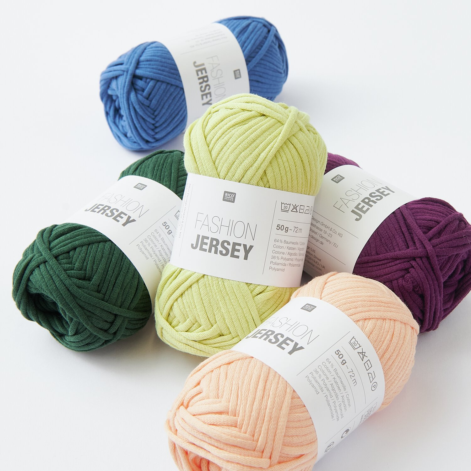 Fashion Jersey 50g 72m Couleur Pêche from Rico Design Fashion Jersey 50g 72m Couleur Pêche from Rico Design