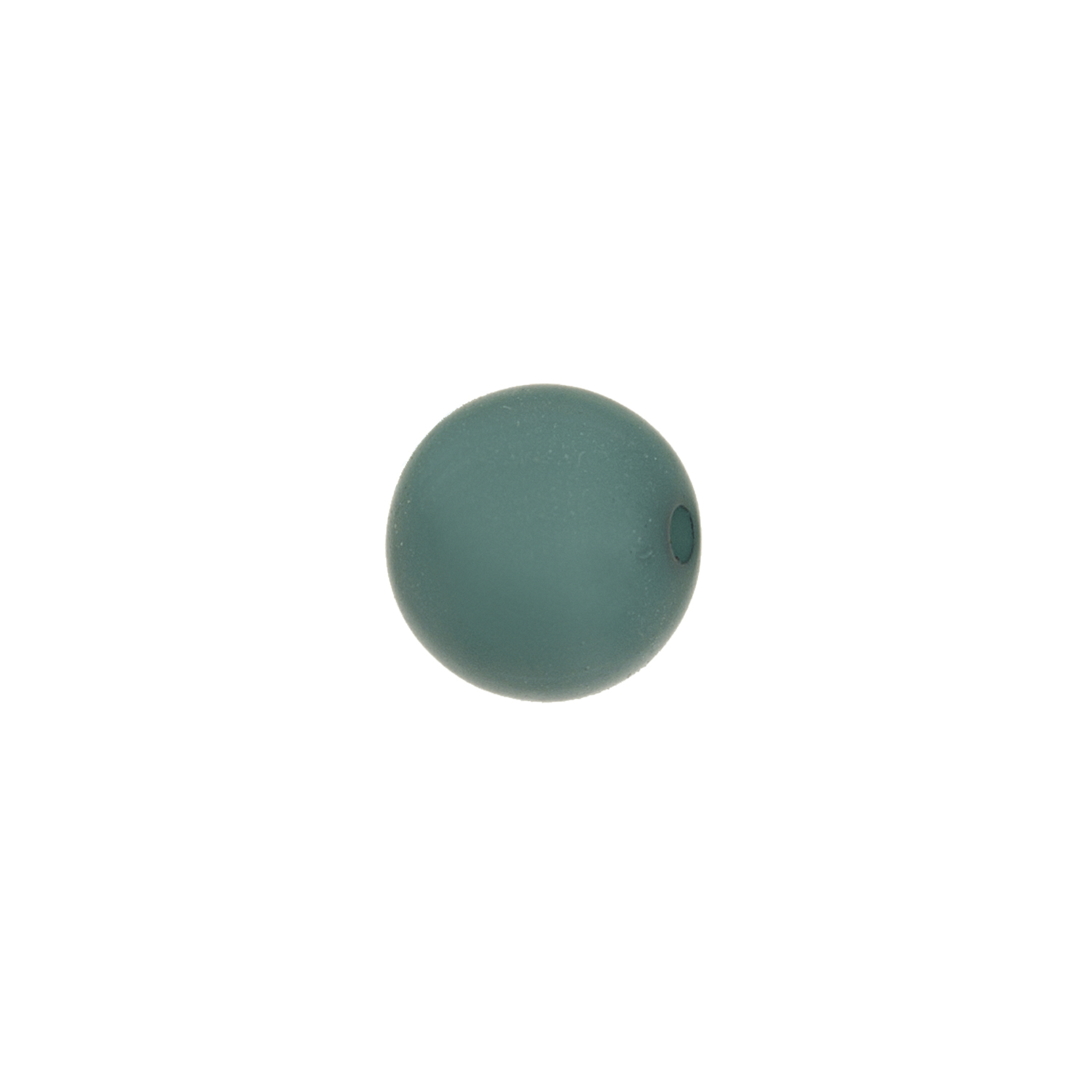 Acrylkugel 12mm 6 Stück: Dunkelgrüne Kugel von Rico Design, ideal für kreative Bastelprojekte.